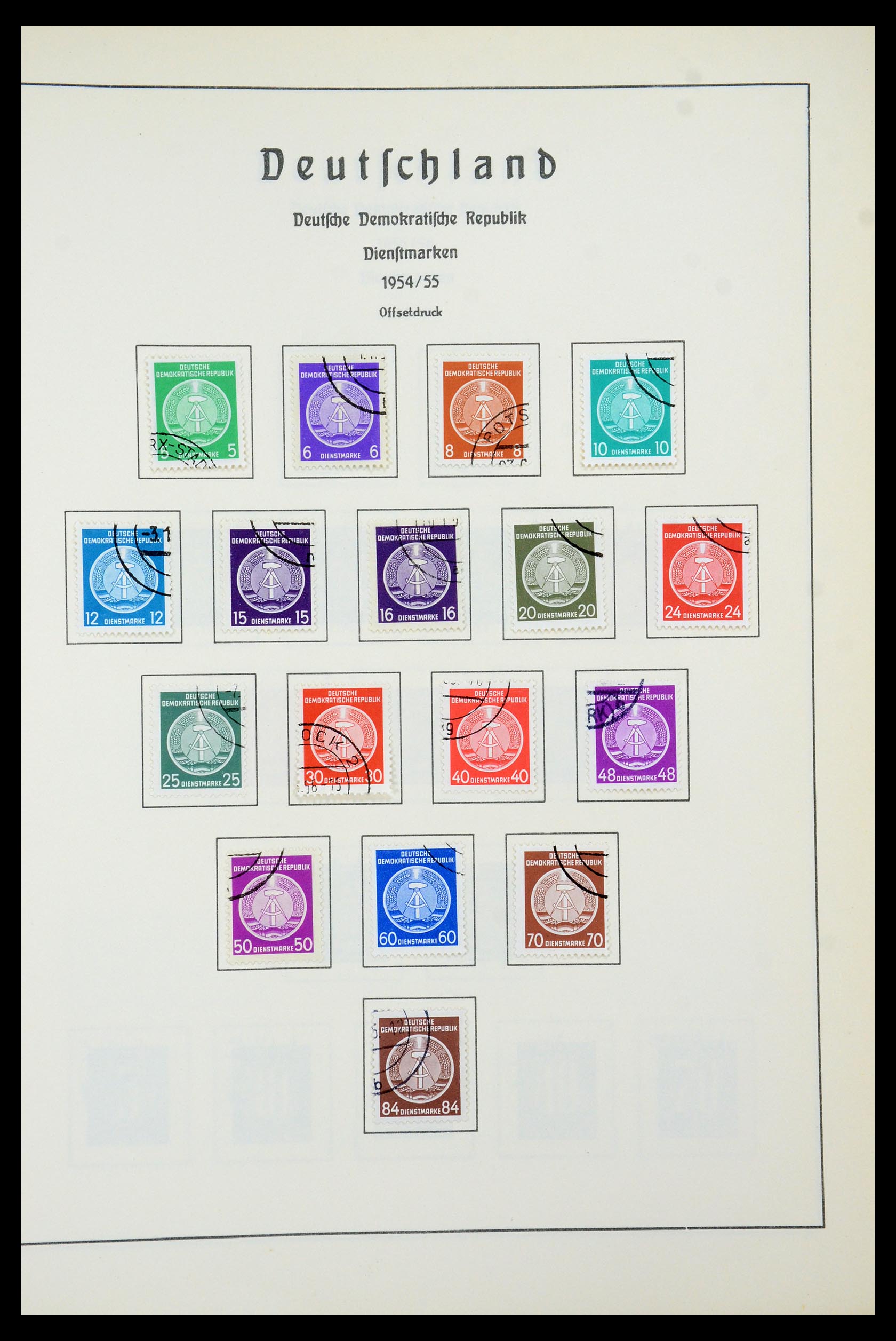 35277 072 - Postzegelverzameling 35277 Sovjet Zone en DDR 1945-1961.