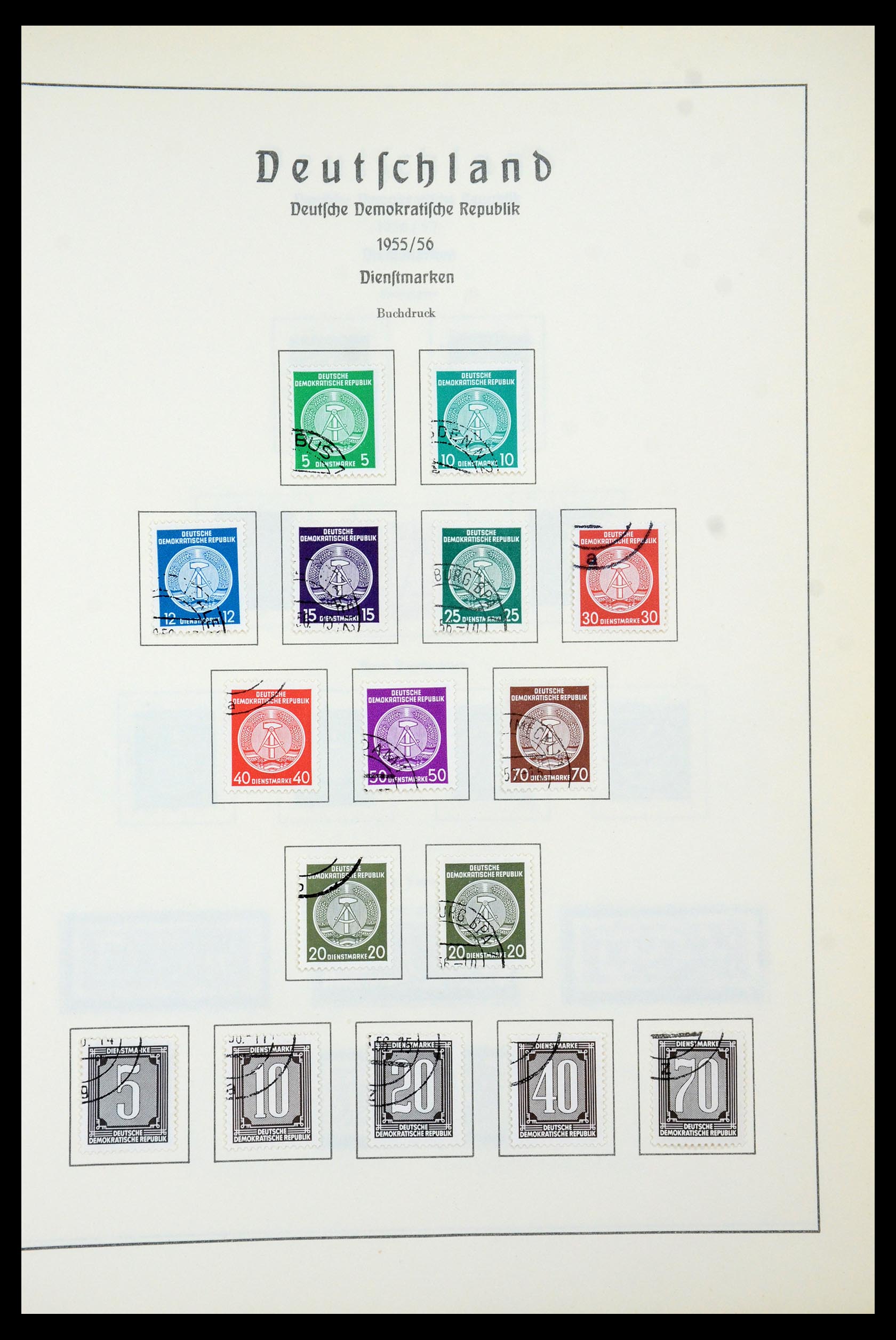 35277 073 - Stamp Collection 35277 Soviet Zone and GDR 1945-1961.