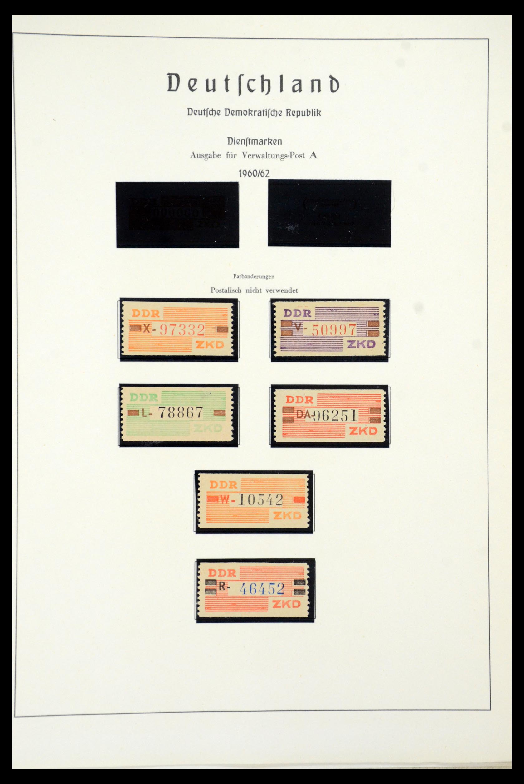 35277 078 - Stamp Collection 35277 Soviet Zone and GDR 1945-1961.