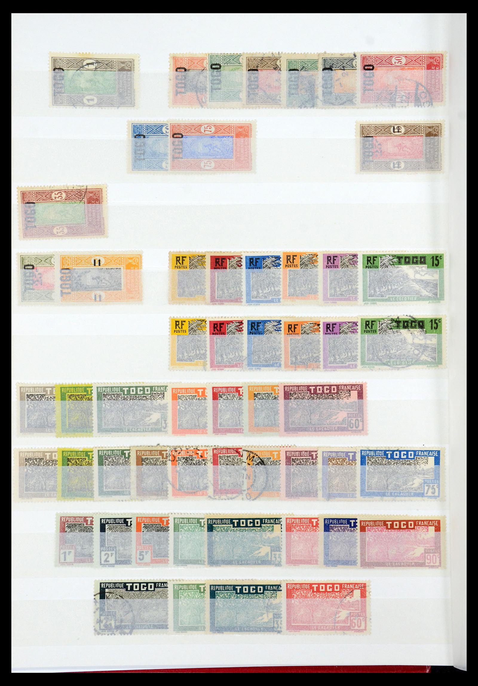 35279 002 - Postzegelverzameling 35279 Togo 1916-1990.