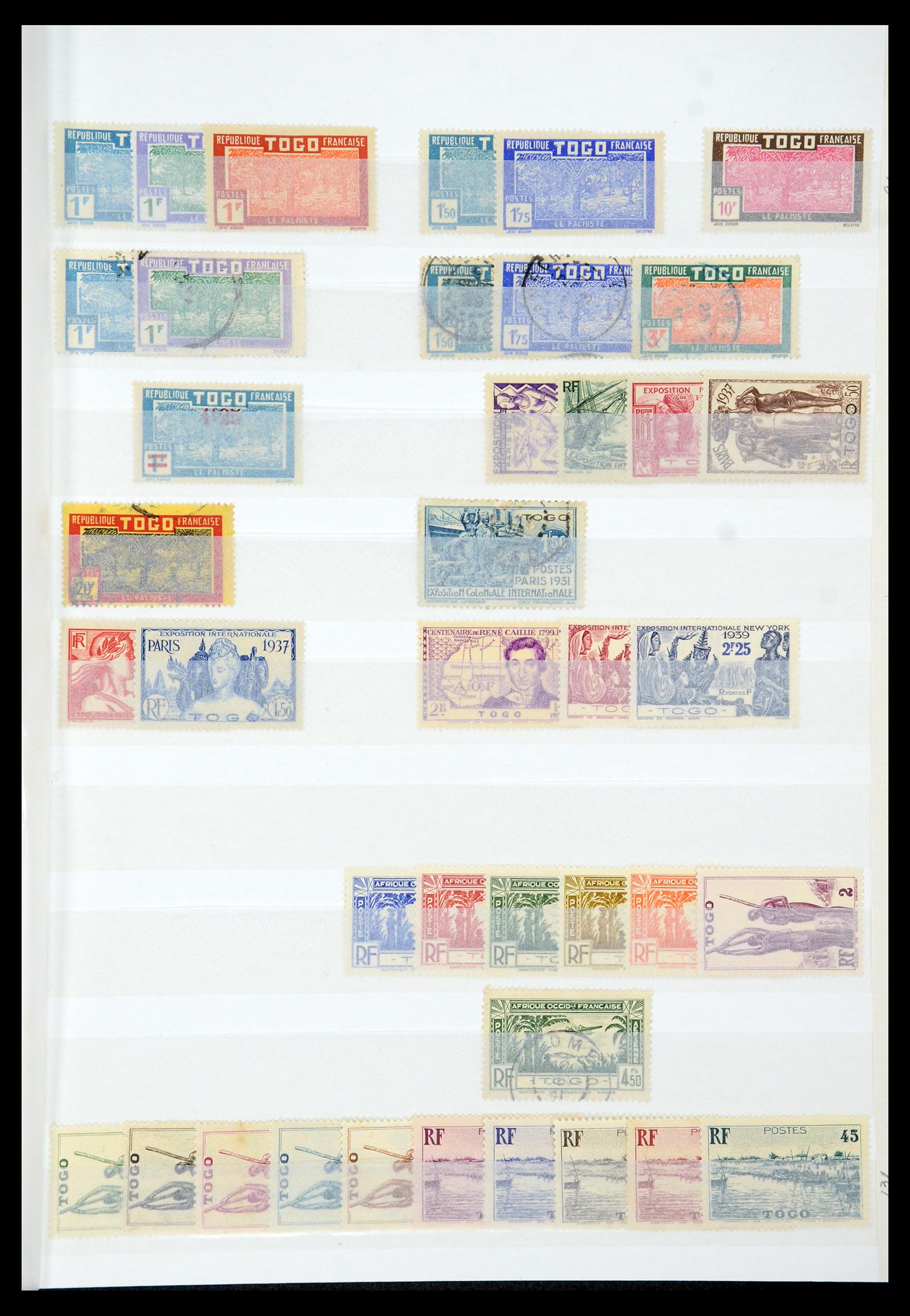 35279 003 - Postzegelverzameling 35279 Togo 1916-1990.