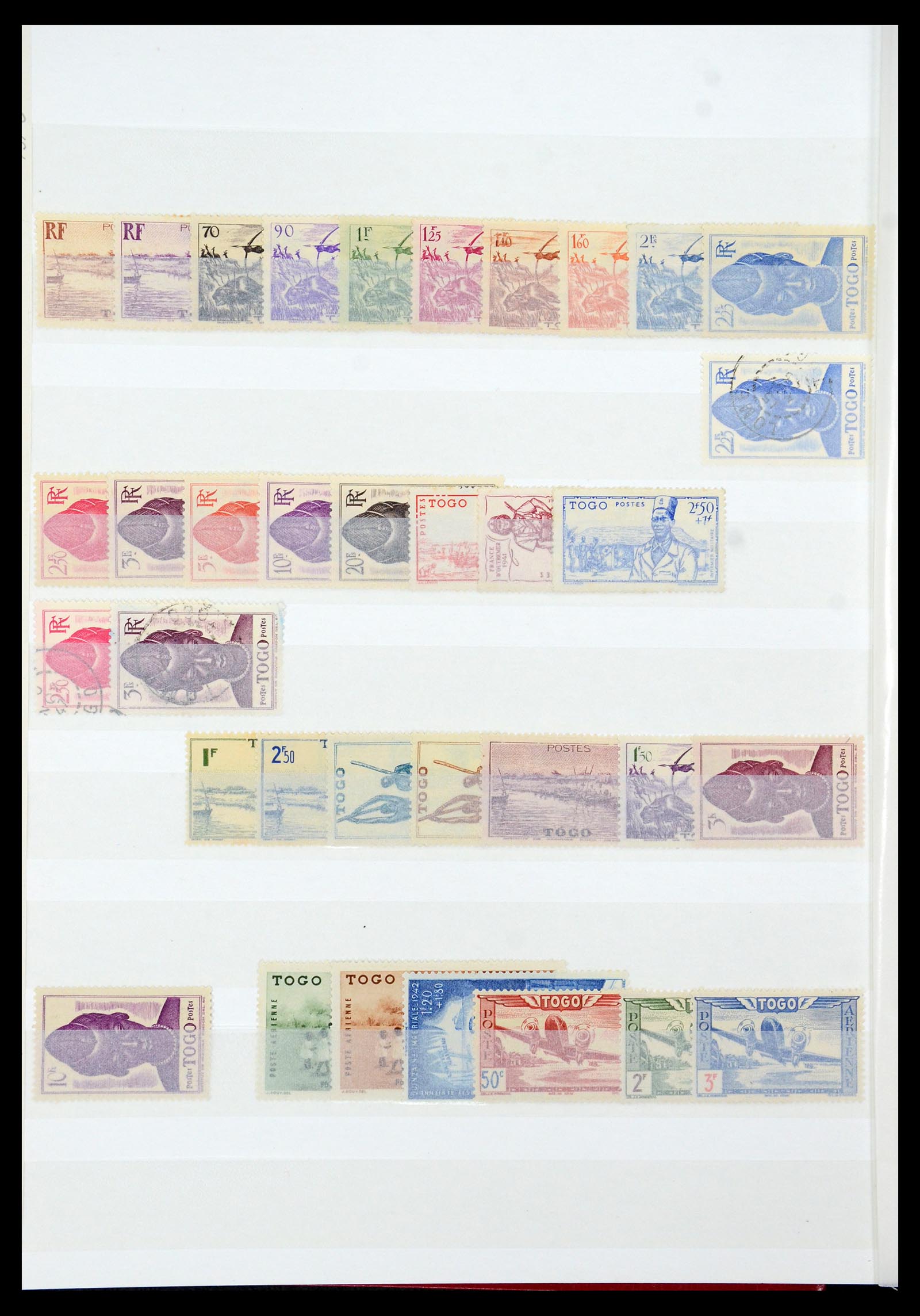 35279 005 - Postzegelverzameling 35279 Togo 1916-1990.