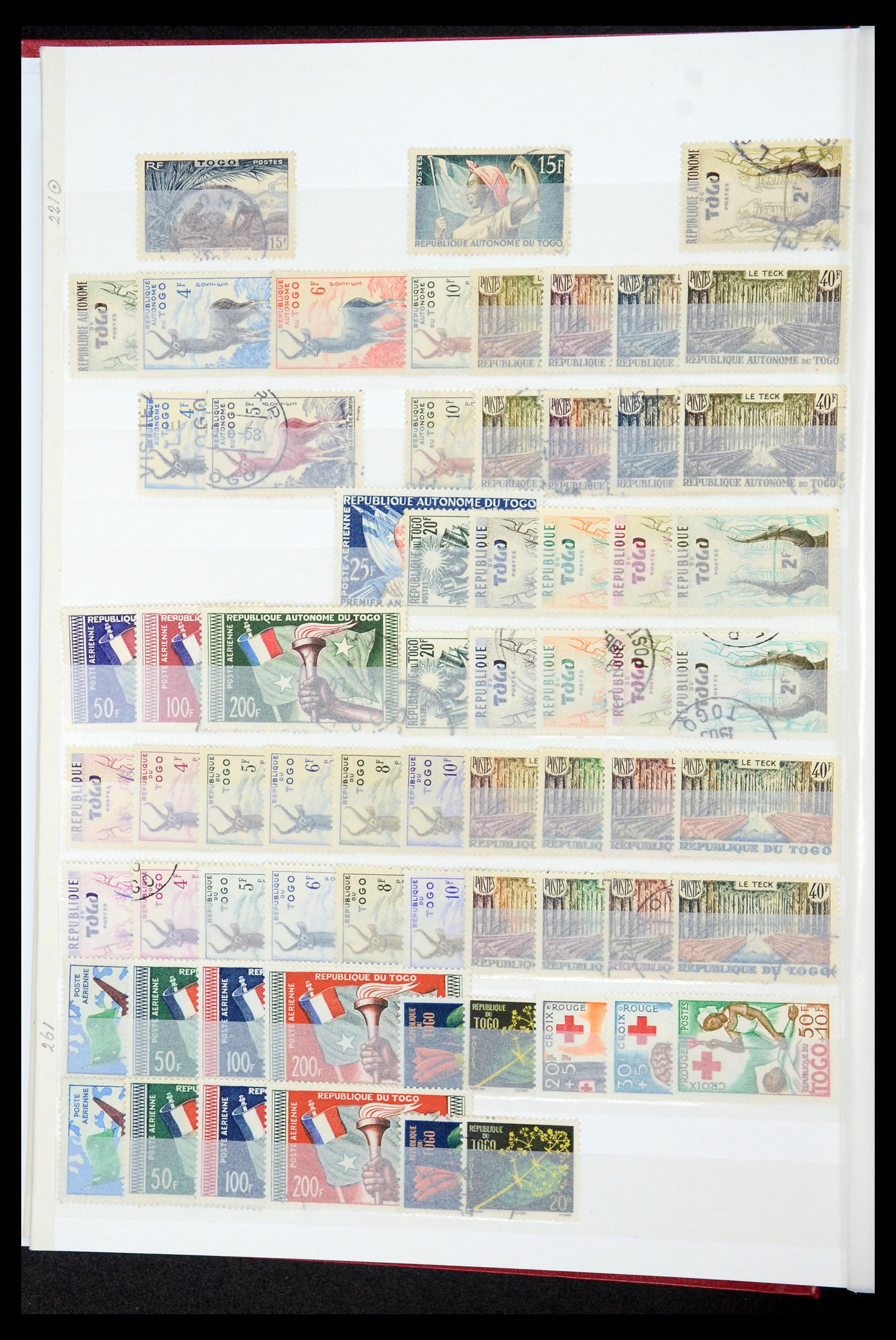 35279 006 - Postzegelverzameling 35279 Togo 1916-1990.