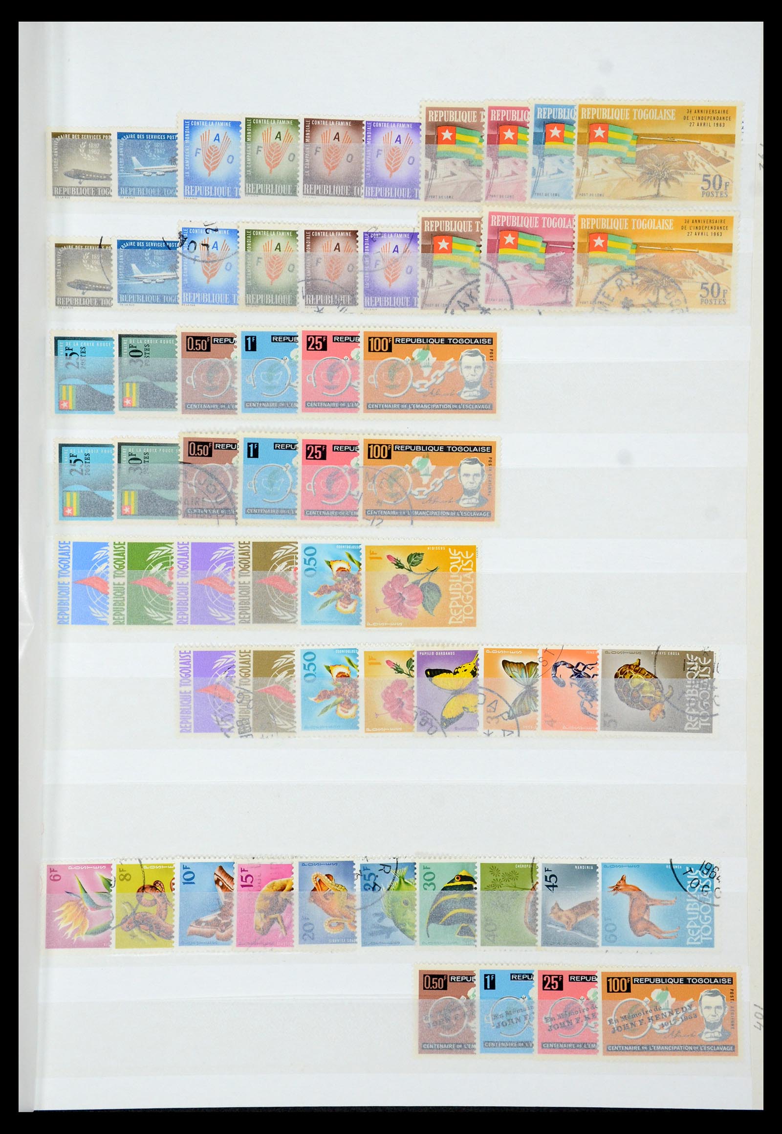 35279 008 - Postzegelverzameling 35279 Togo 1916-1990.