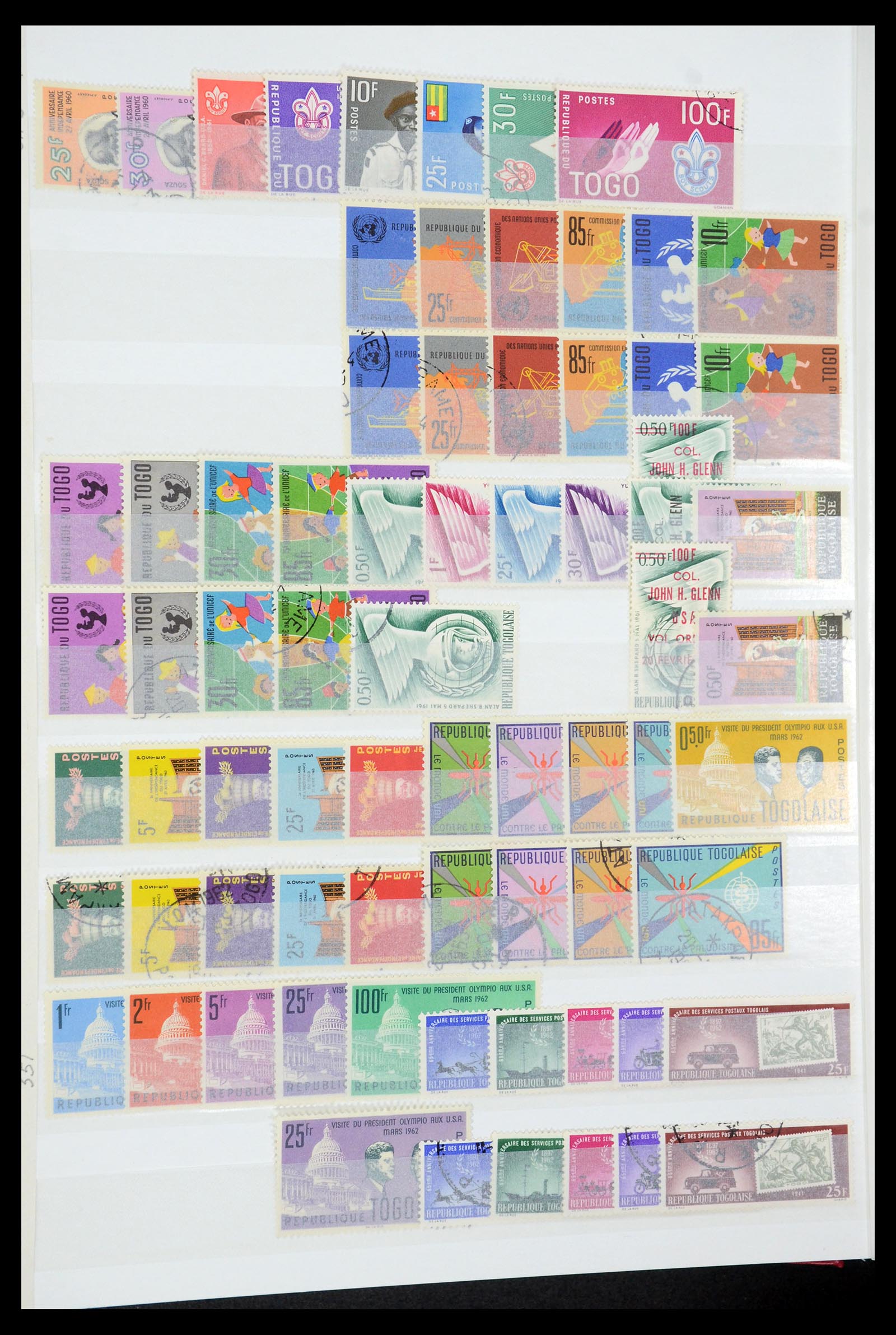35279 009 - Stamp Collection 35279 Togo 1916-1990.