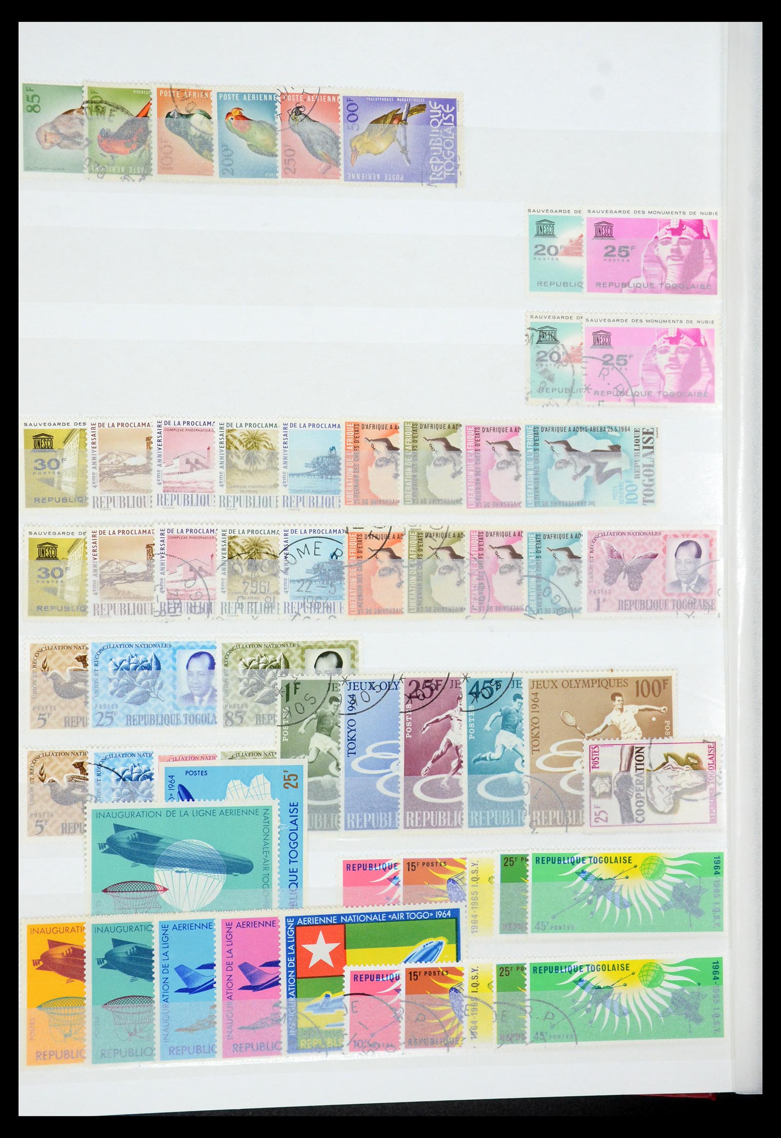 35279 010 - Postzegelverzameling 35279 Togo 1916-1990.