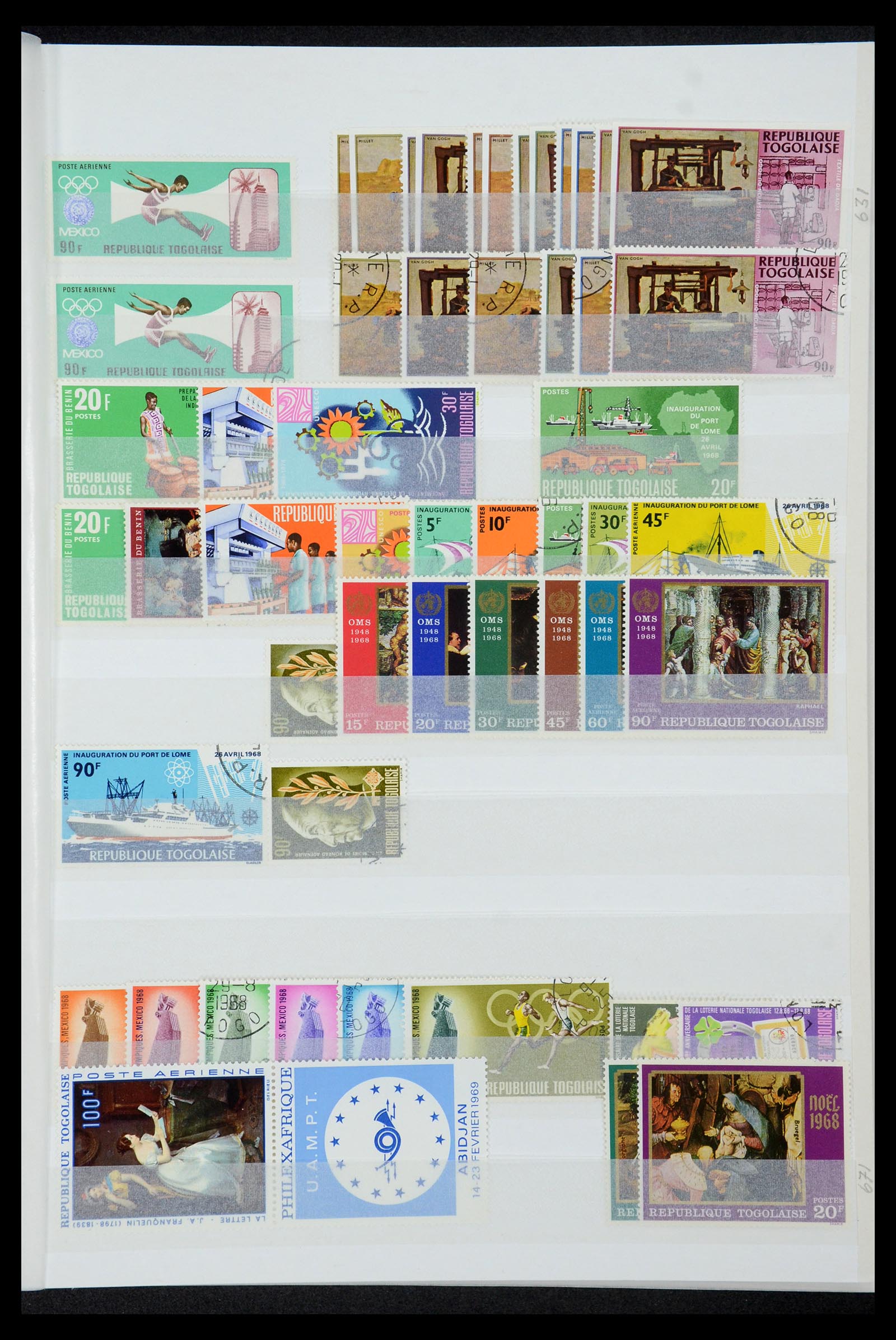 35279 014 - Postzegelverzameling 35279 Togo 1916-1990.