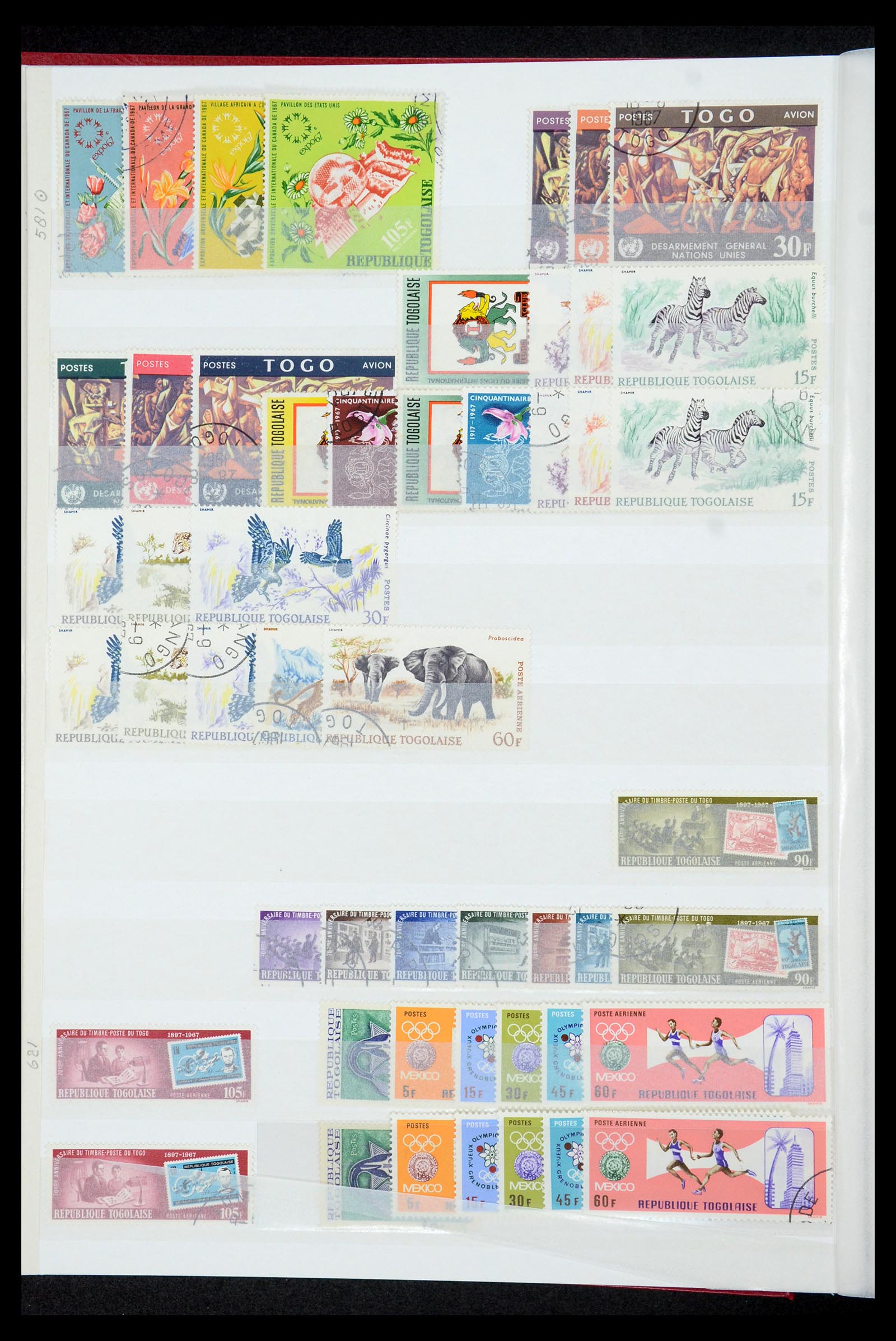 35279 015 - Postzegelverzameling 35279 Togo 1916-1990.