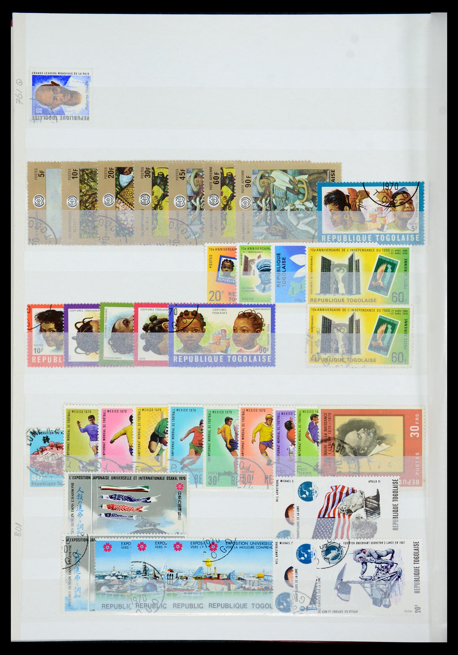 35279 019 - Postzegelverzameling 35279 Togo 1916-1990.