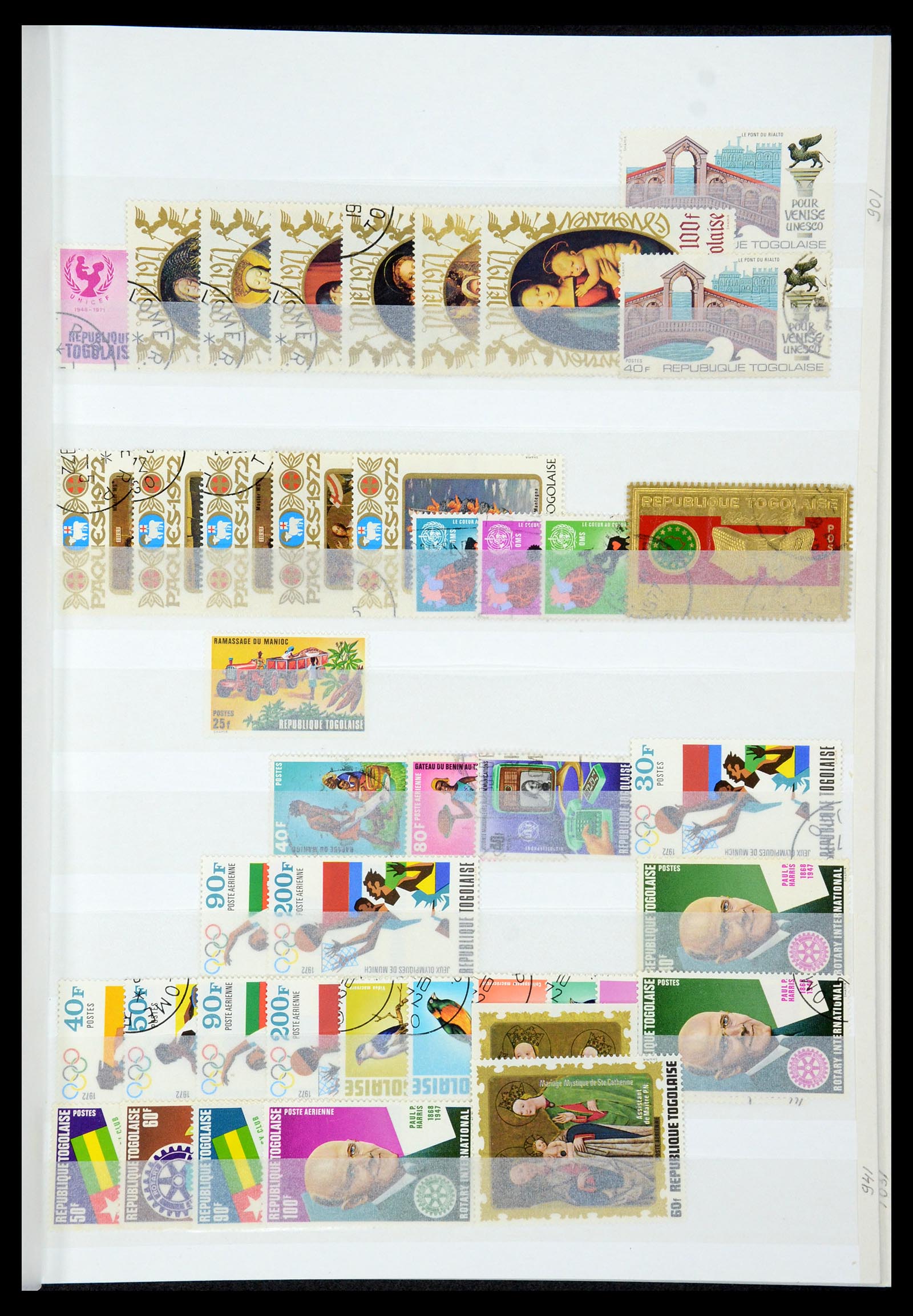 35279 021 - Postzegelverzameling 35279 Togo 1916-1990.