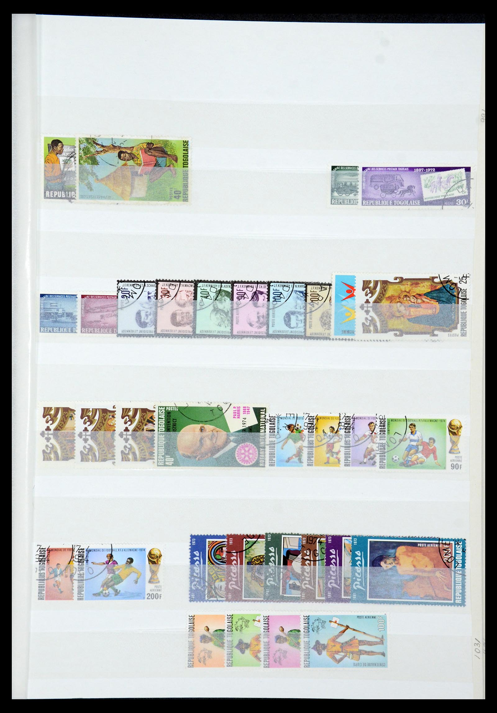 35279 022 - Postzegelverzameling 35279 Togo 1916-1990.