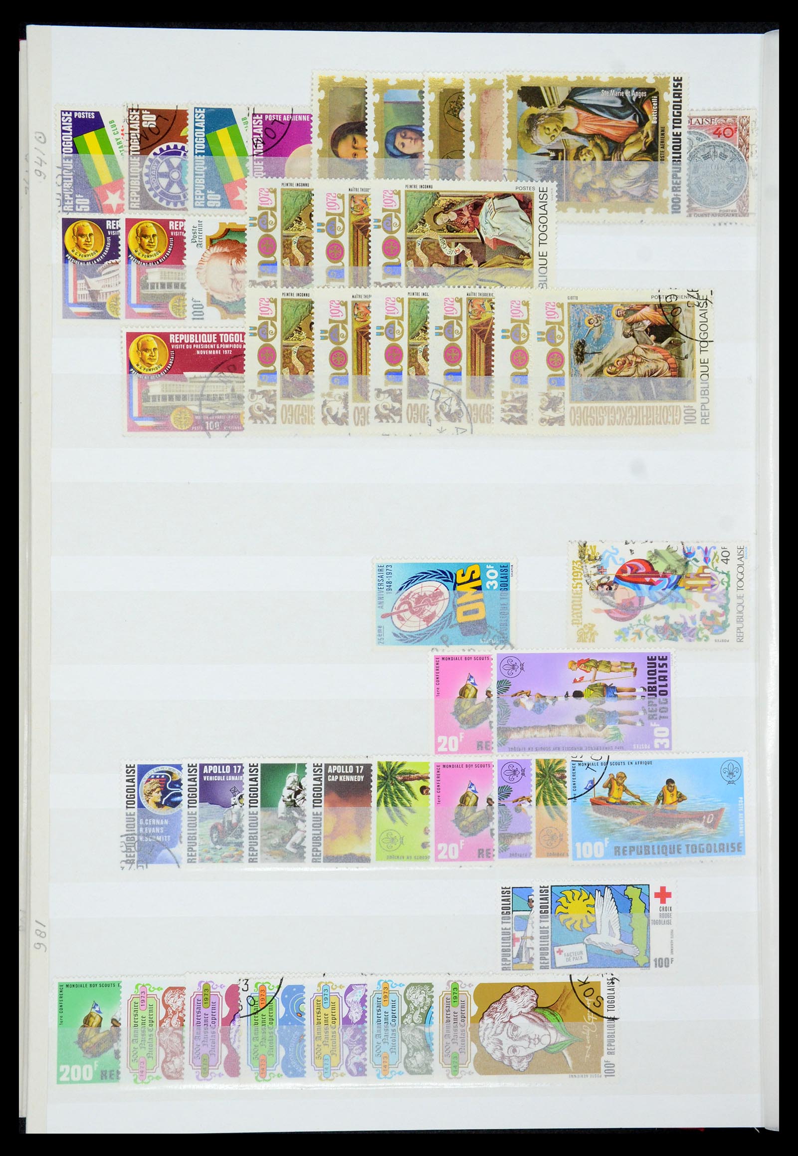 35279 023 - Postzegelverzameling 35279 Togo 1916-1990.