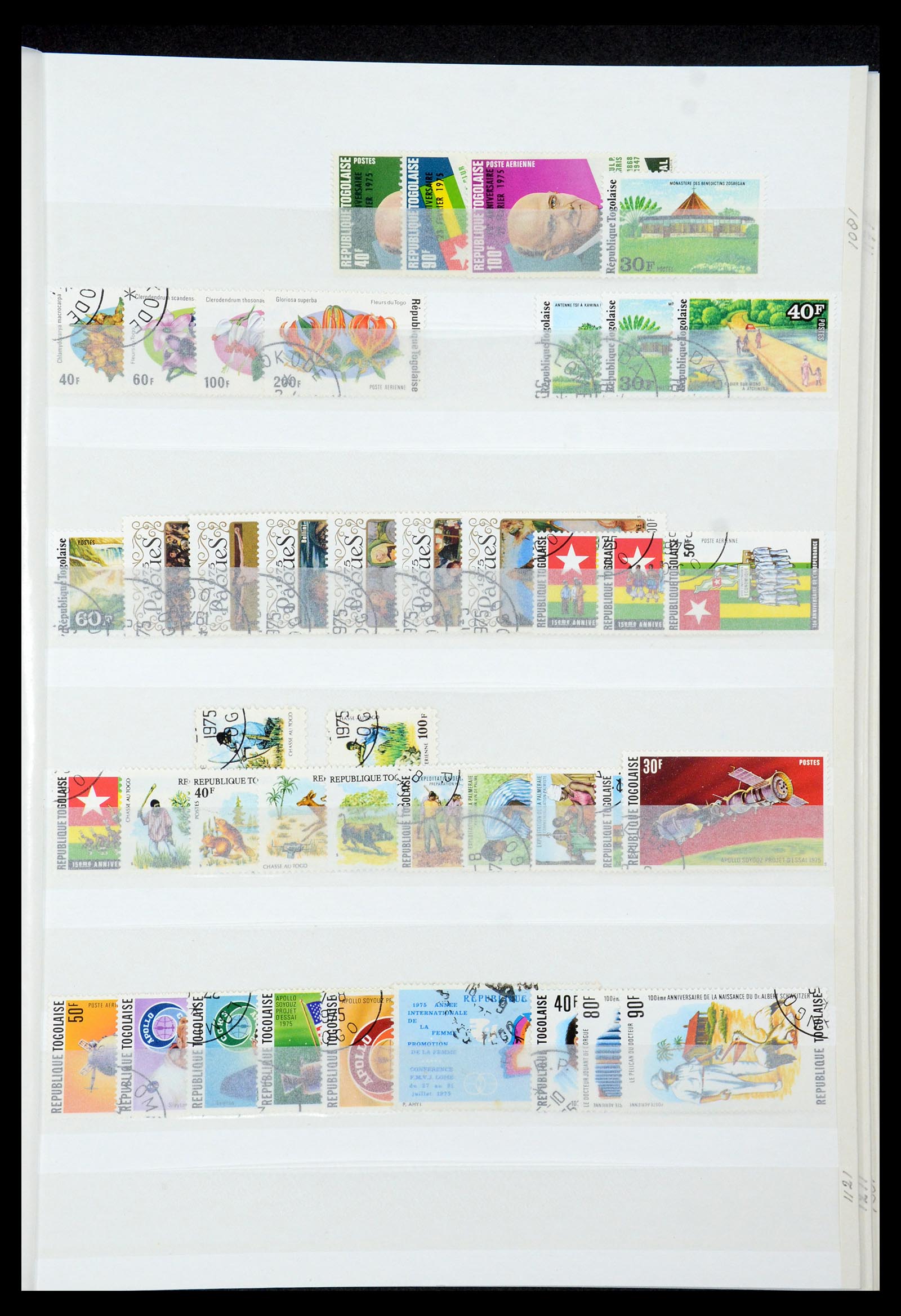 35279 025 - Postzegelverzameling 35279 Togo 1916-1990.