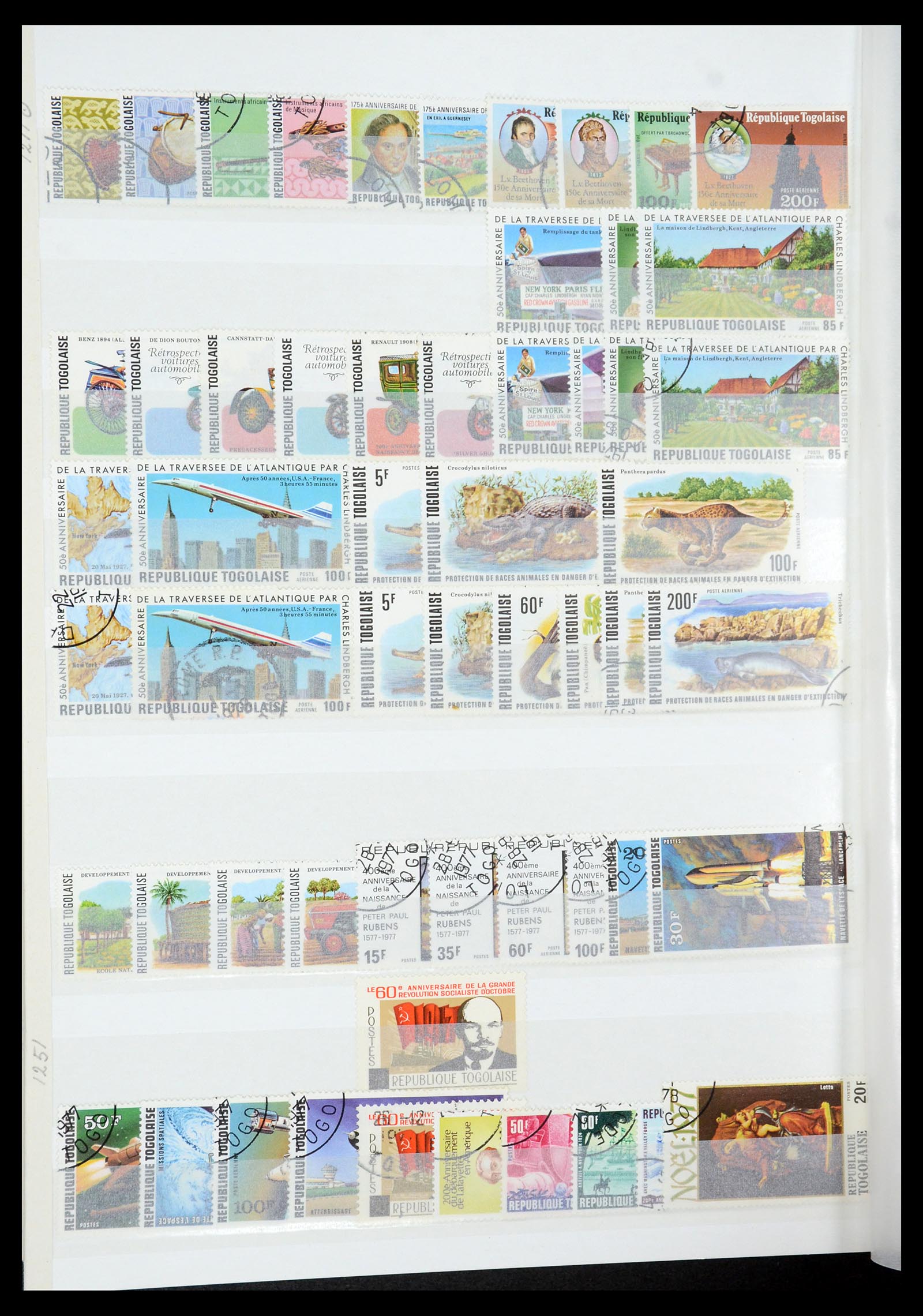 35279 028 - Postzegelverzameling 35279 Togo 1916-1990.
