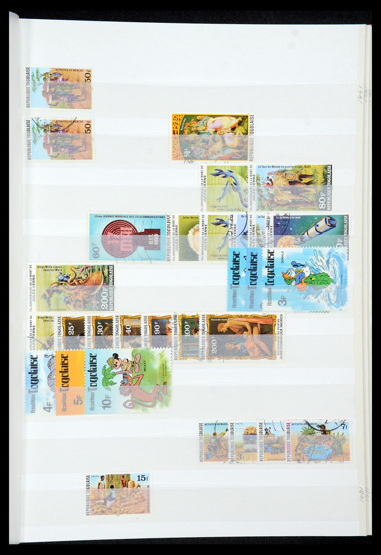 35279 033 - Postzegelverzameling 35279 Togo 1916-1990.