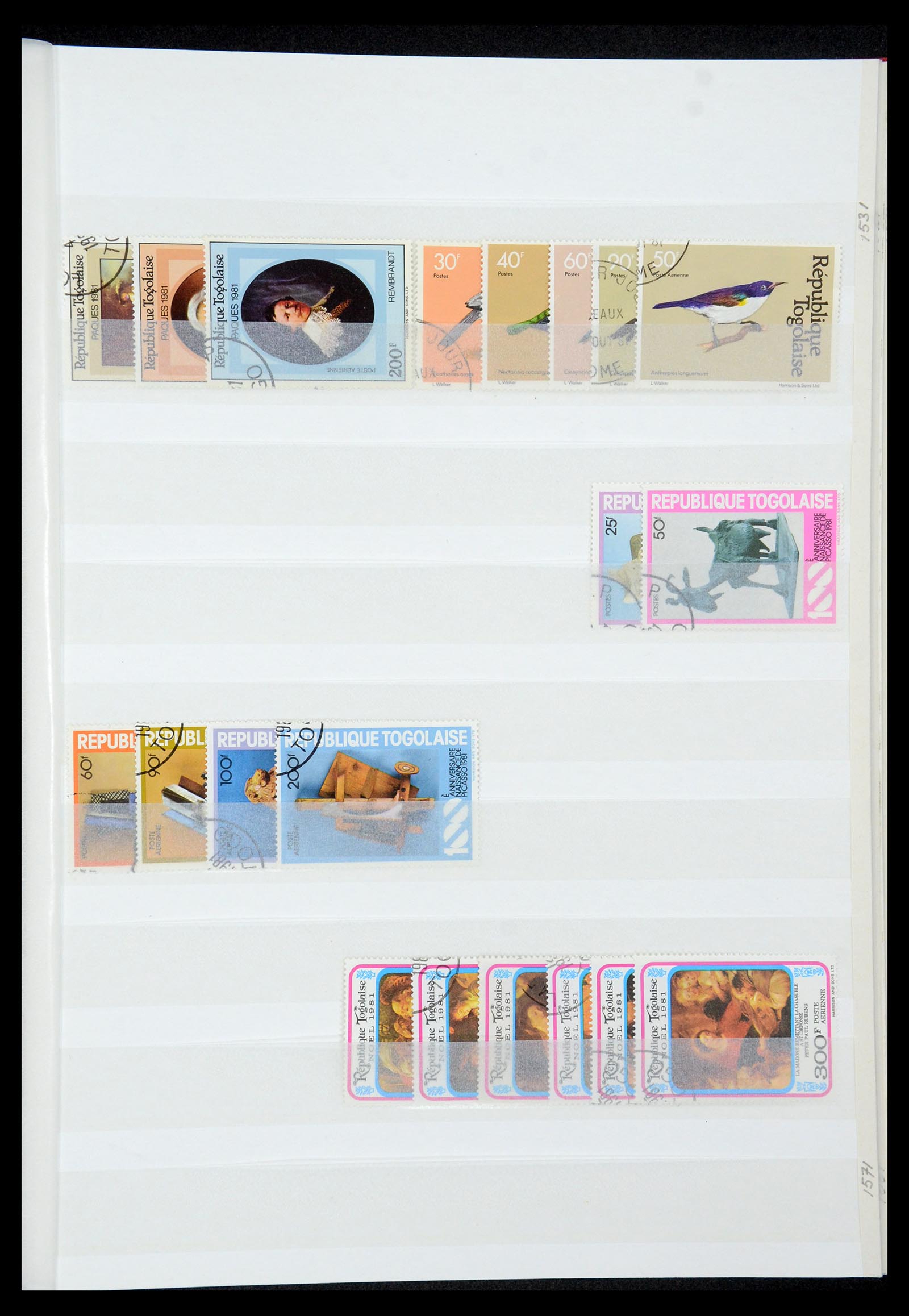35279 034 - Postzegelverzameling 35279 Togo 1916-1990.