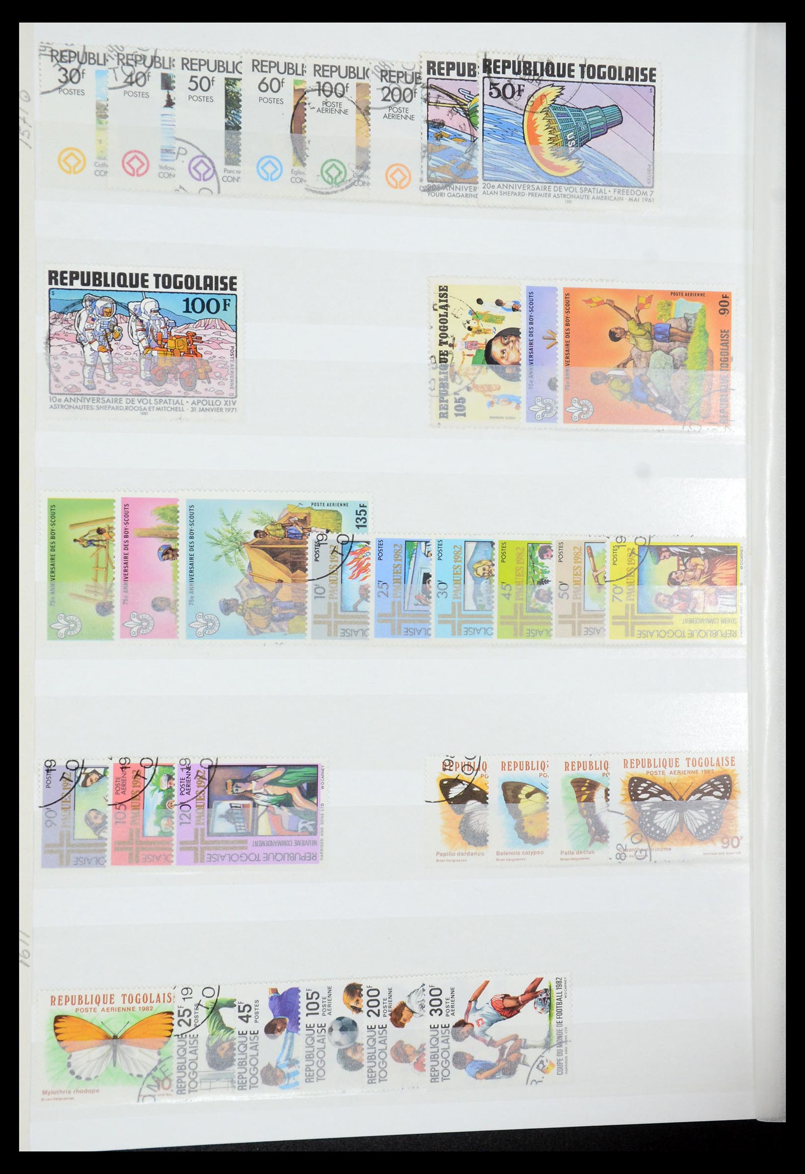 35279 036 - Postzegelverzameling 35279 Togo 1916-1990.