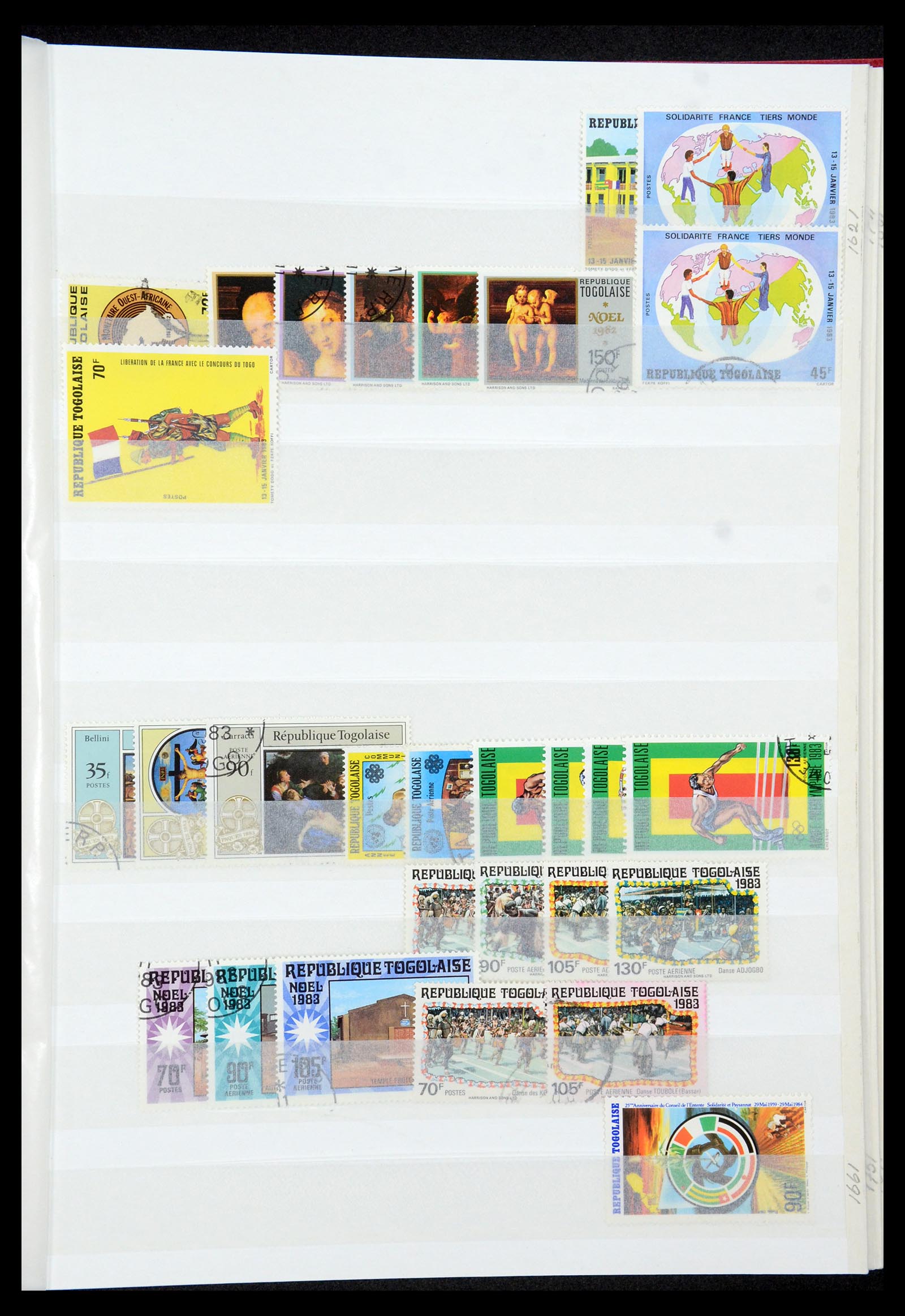 35279 037 - Postzegelverzameling 35279 Togo 1916-1990.