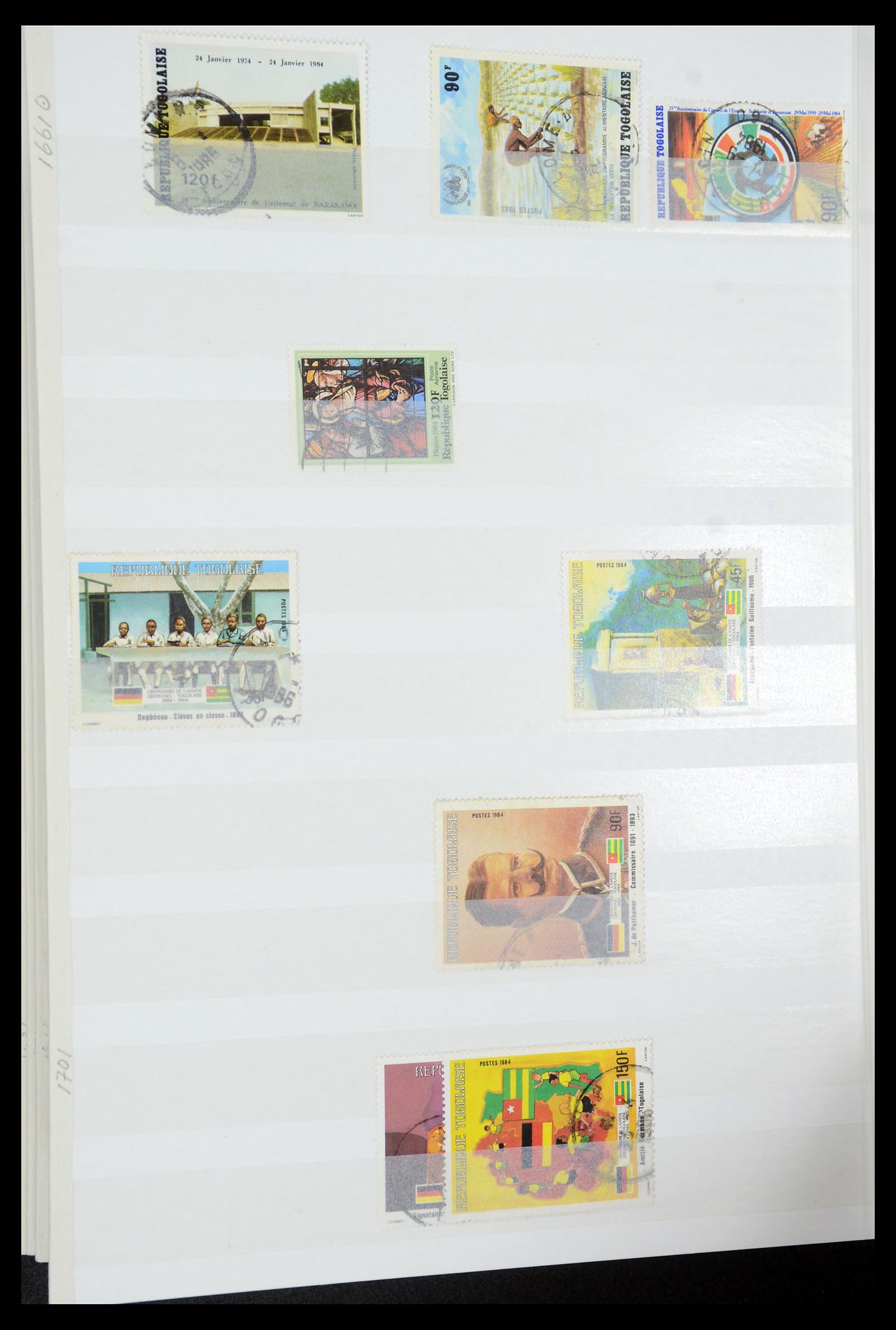 35279 038 - Postzegelverzameling 35279 Togo 1916-1990.