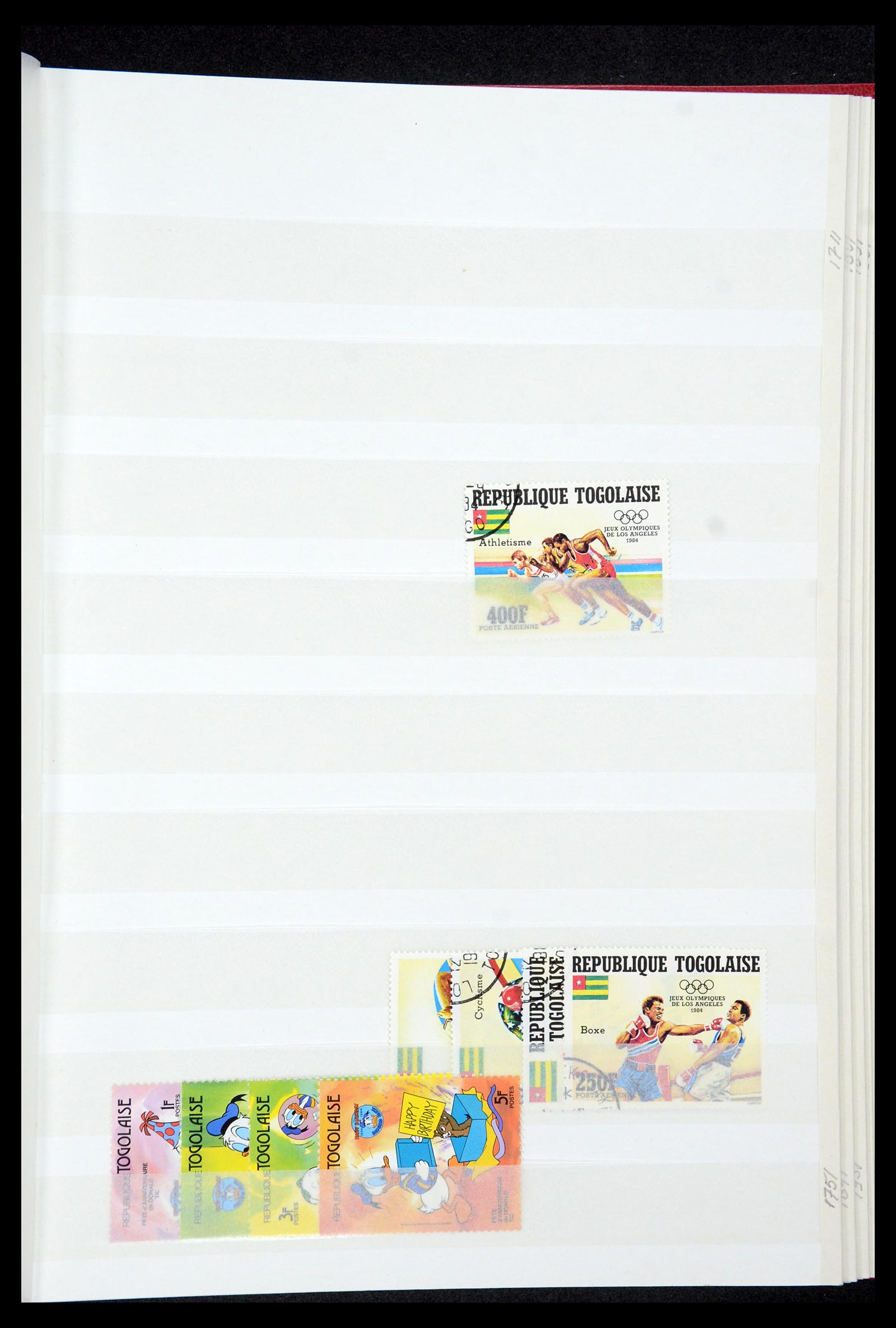 35279 039 - Postzegelverzameling 35279 Togo 1916-1990.