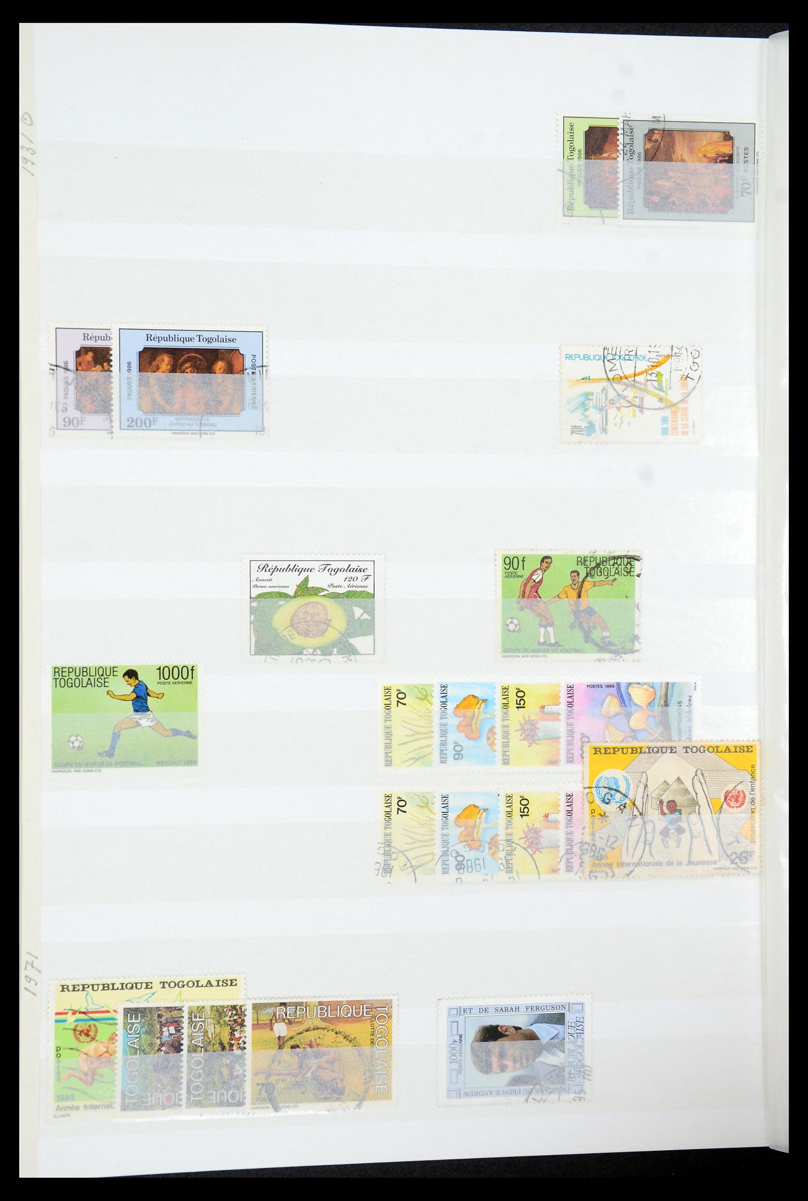 35279 045 - Postzegelverzameling 35279 Togo 1916-1990.