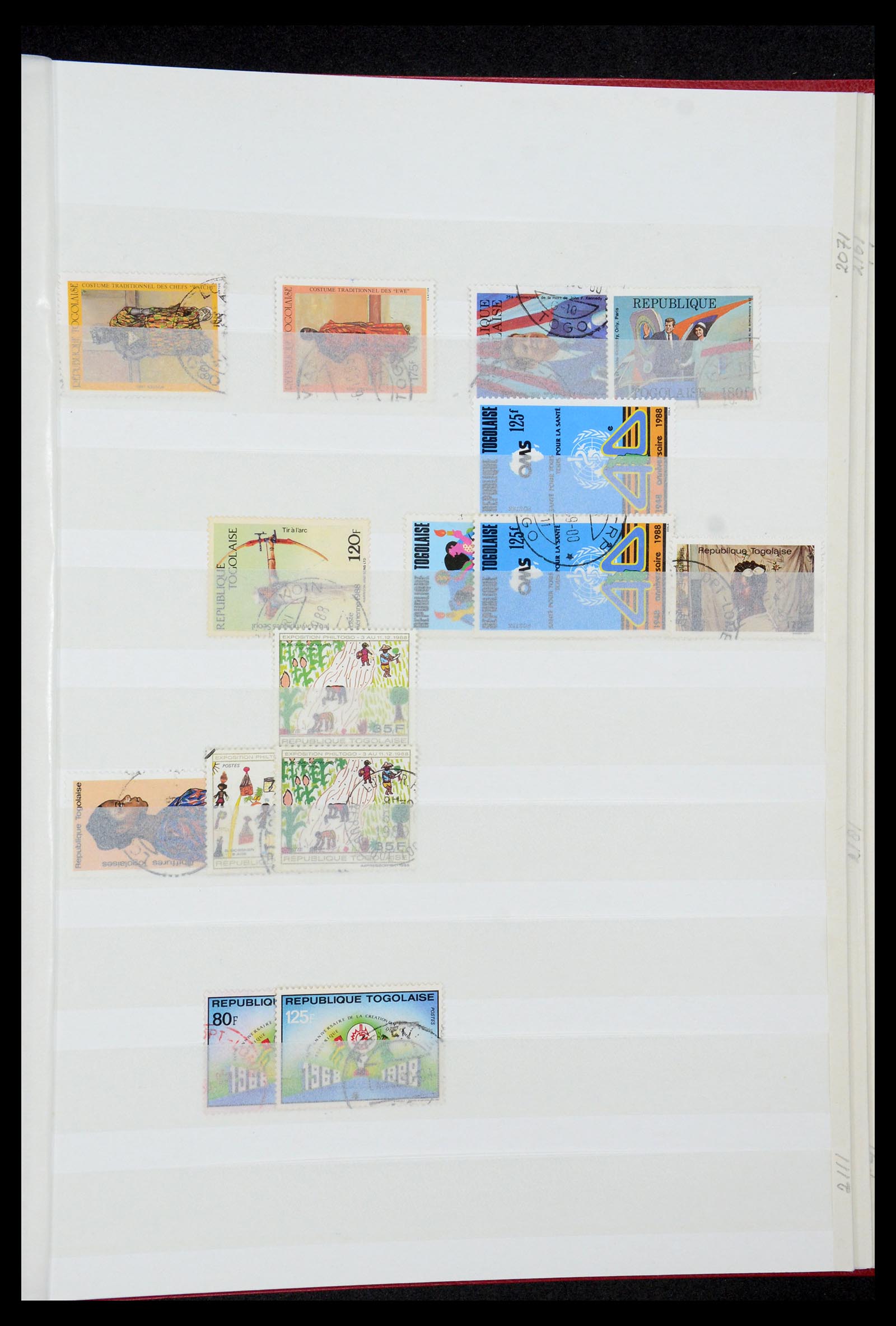 35279 047 - Postzegelverzameling 35279 Togo 1916-1990.