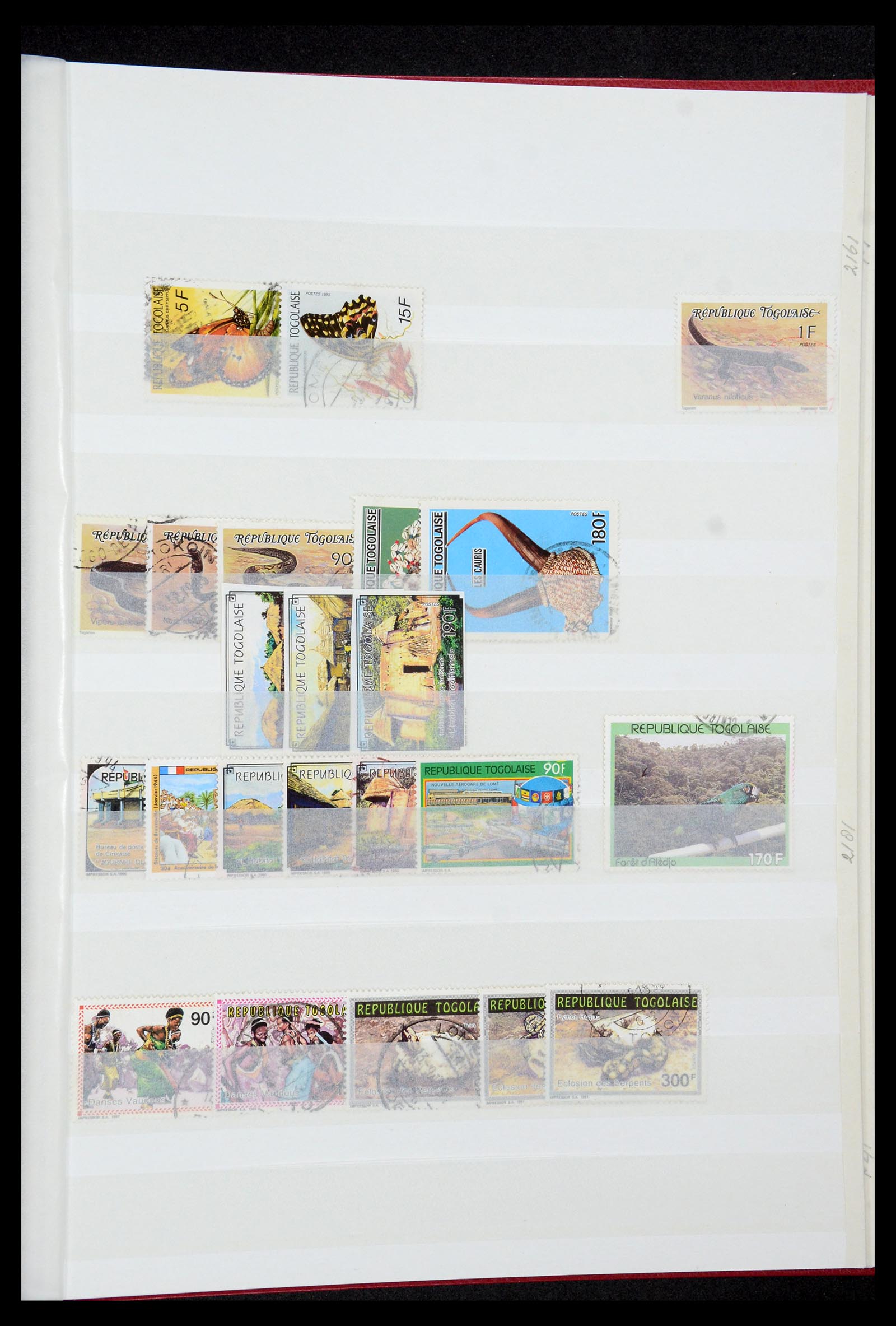 35279 048 - Postzegelverzameling 35279 Togo 1916-1990.