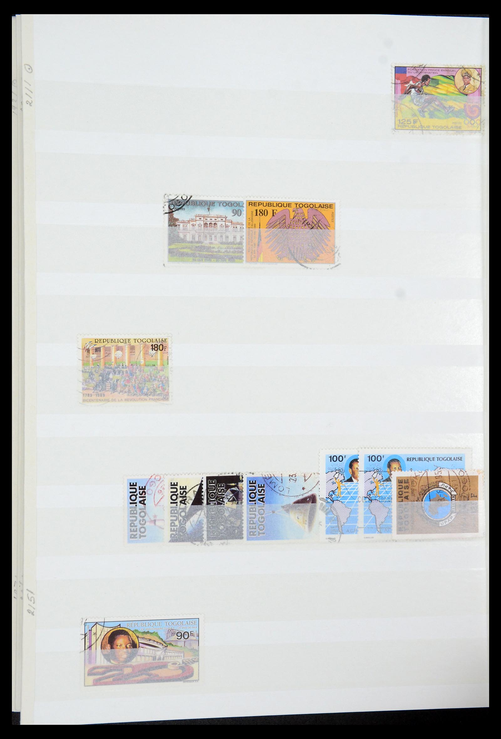 35279 049 - Postzegelverzameling 35279 Togo 1916-1990.