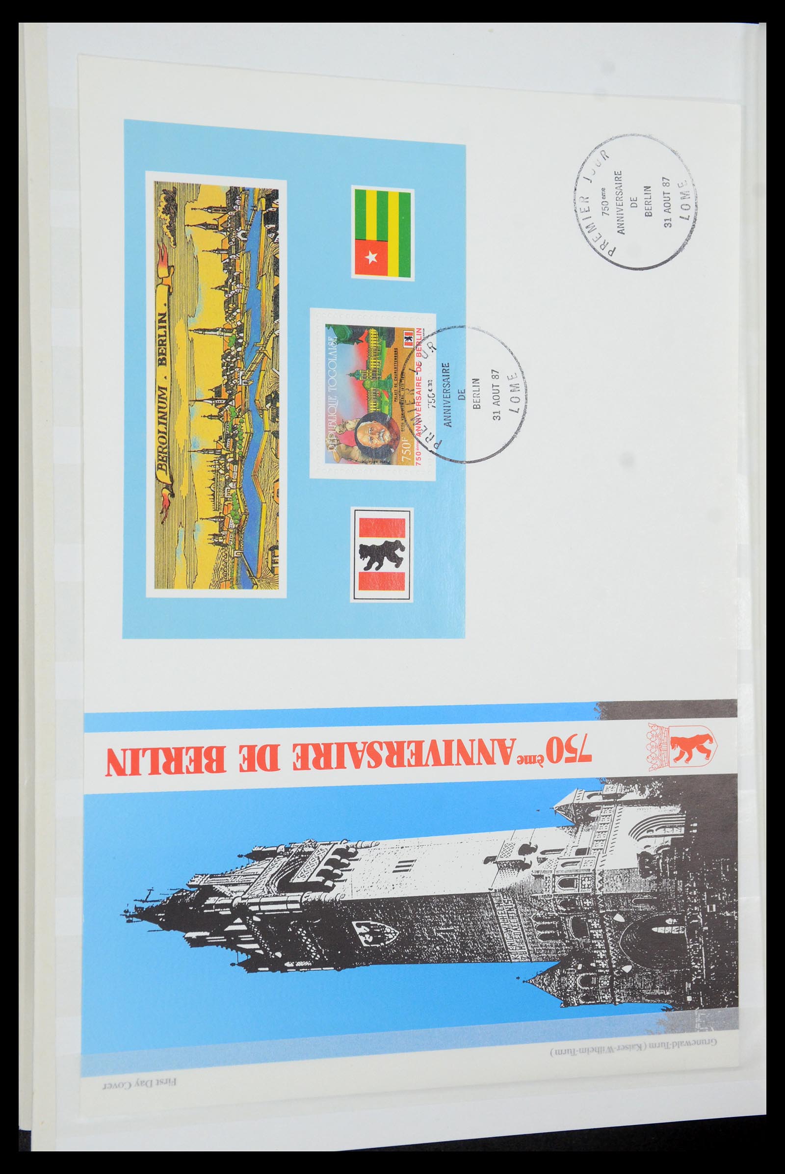 35279 052 - Postzegelverzameling 35279 Togo 1916-1990.