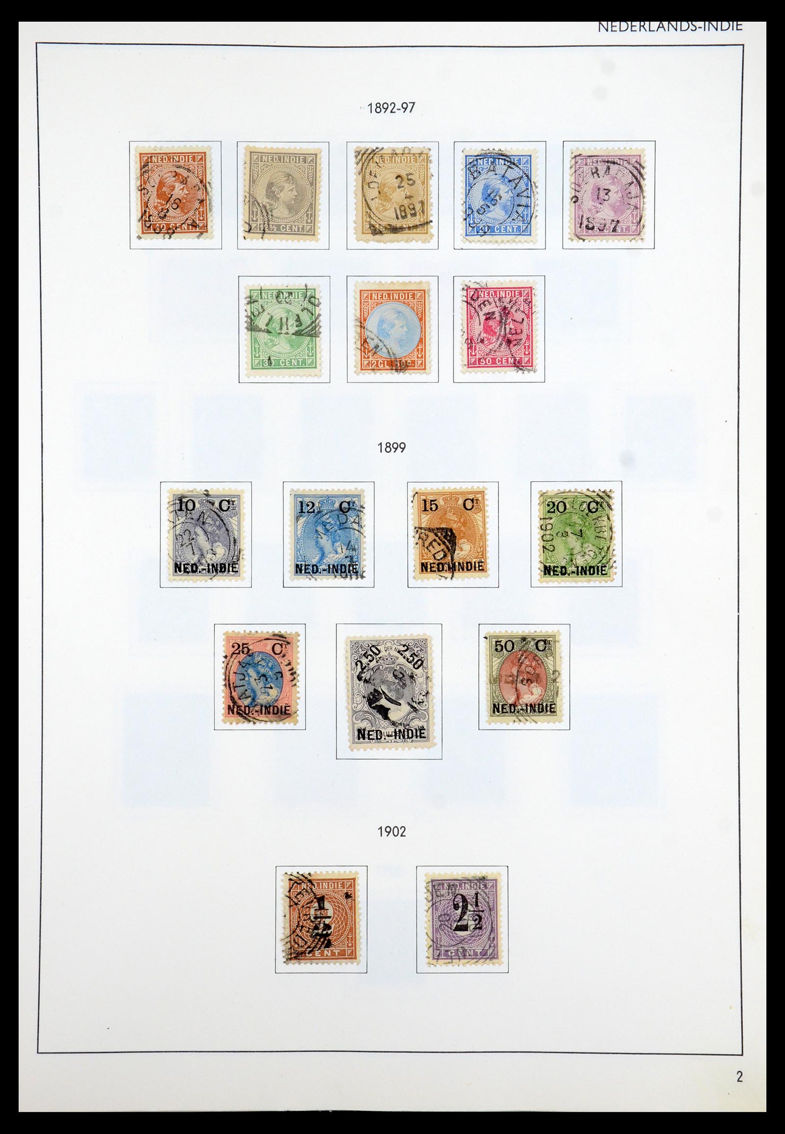 35285 002 - Postzegelverzameling 35285 Overzeese gebiedsdelen 1870-1983.