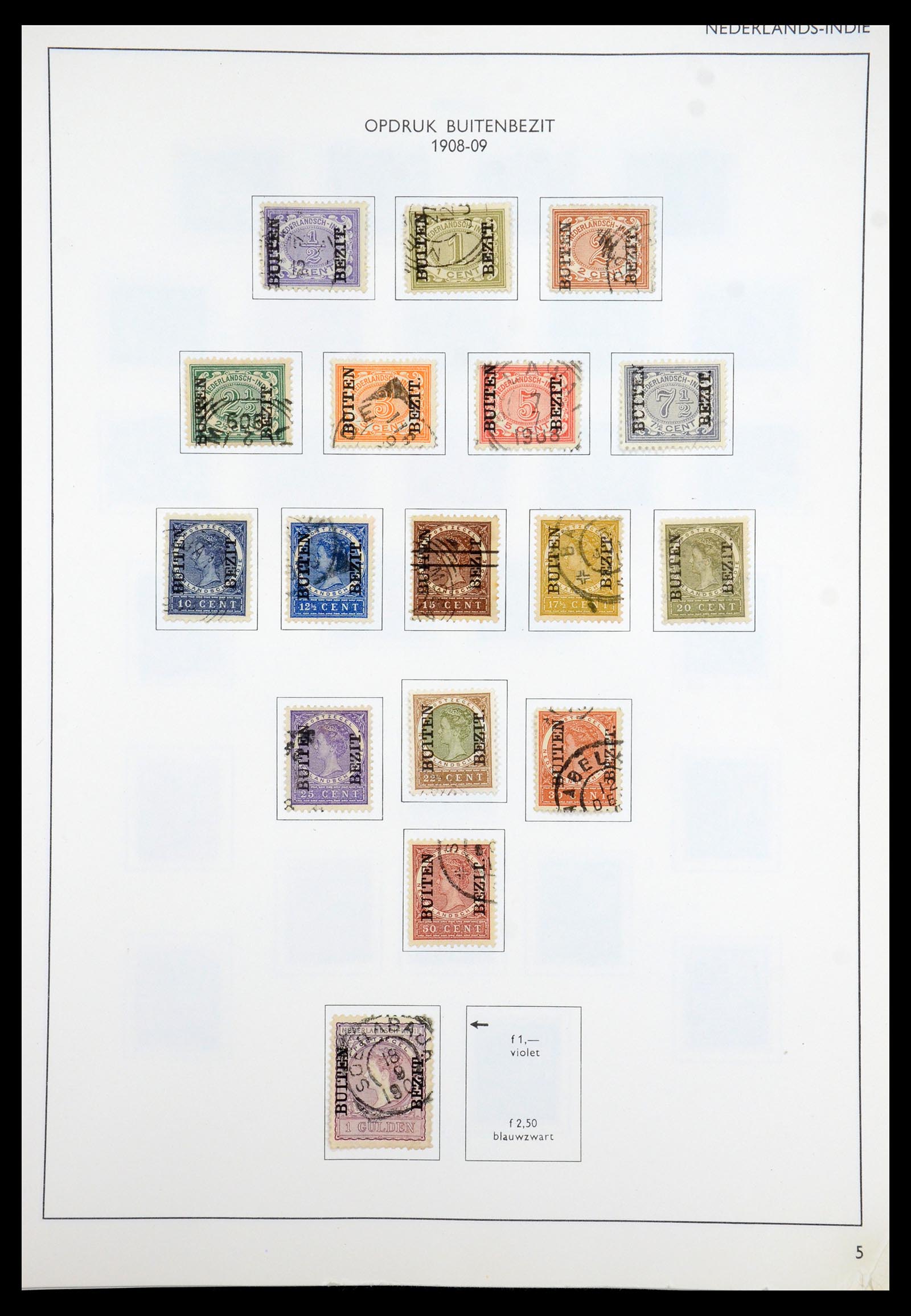 35285 005 - Stamp Collection 35285 Dutch territories 1870-1983.