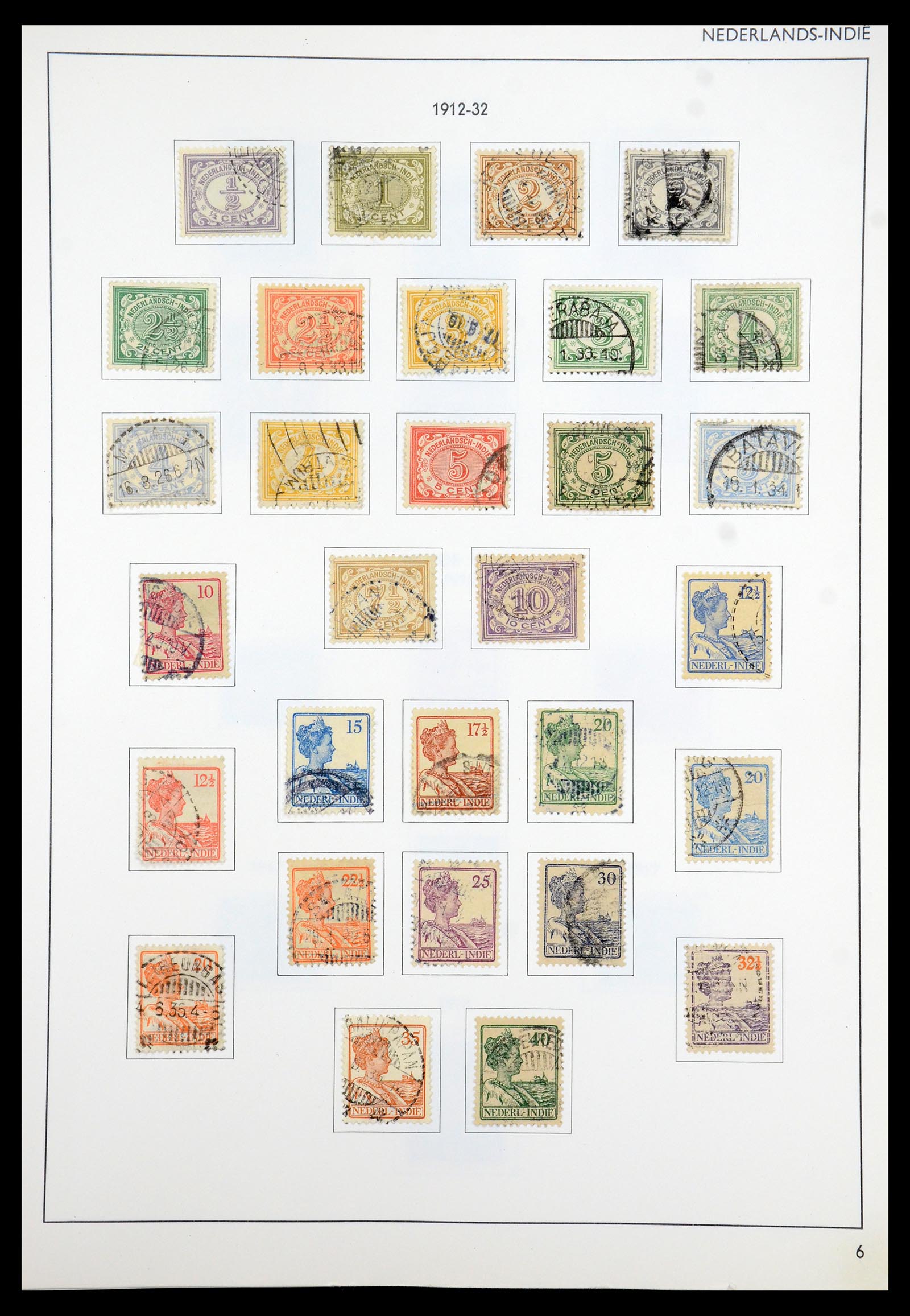 35285 006 - Stamp Collection 35285 Dutch territories 1870-1983.