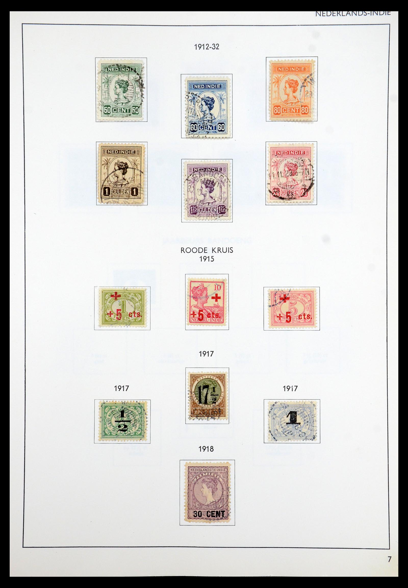 35285 007 - Postzegelverzameling 35285 Overzeese gebiedsdelen 1870-1983.