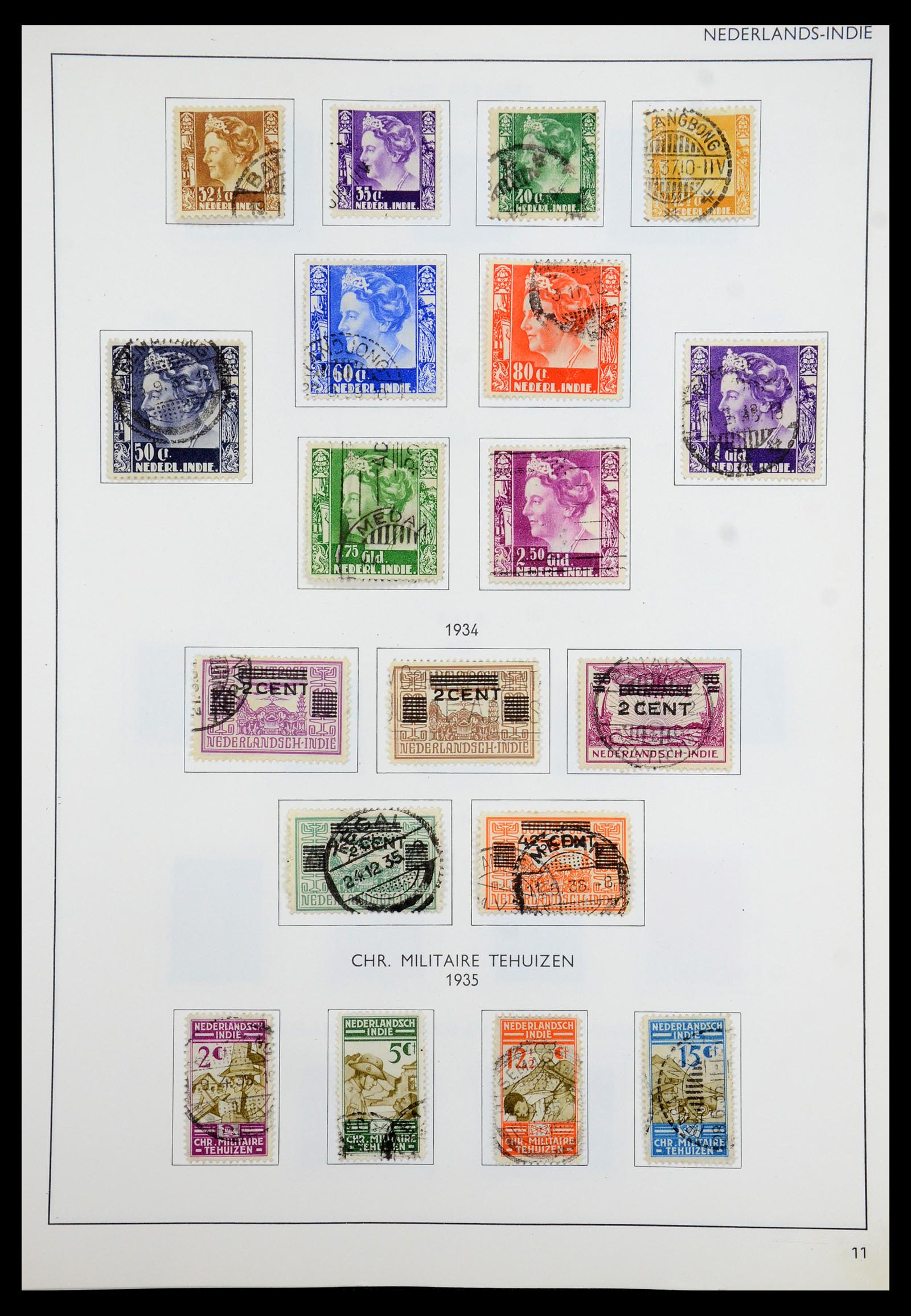 35285 011 - Stamp Collection 35285 Dutch territories 1870-1983.