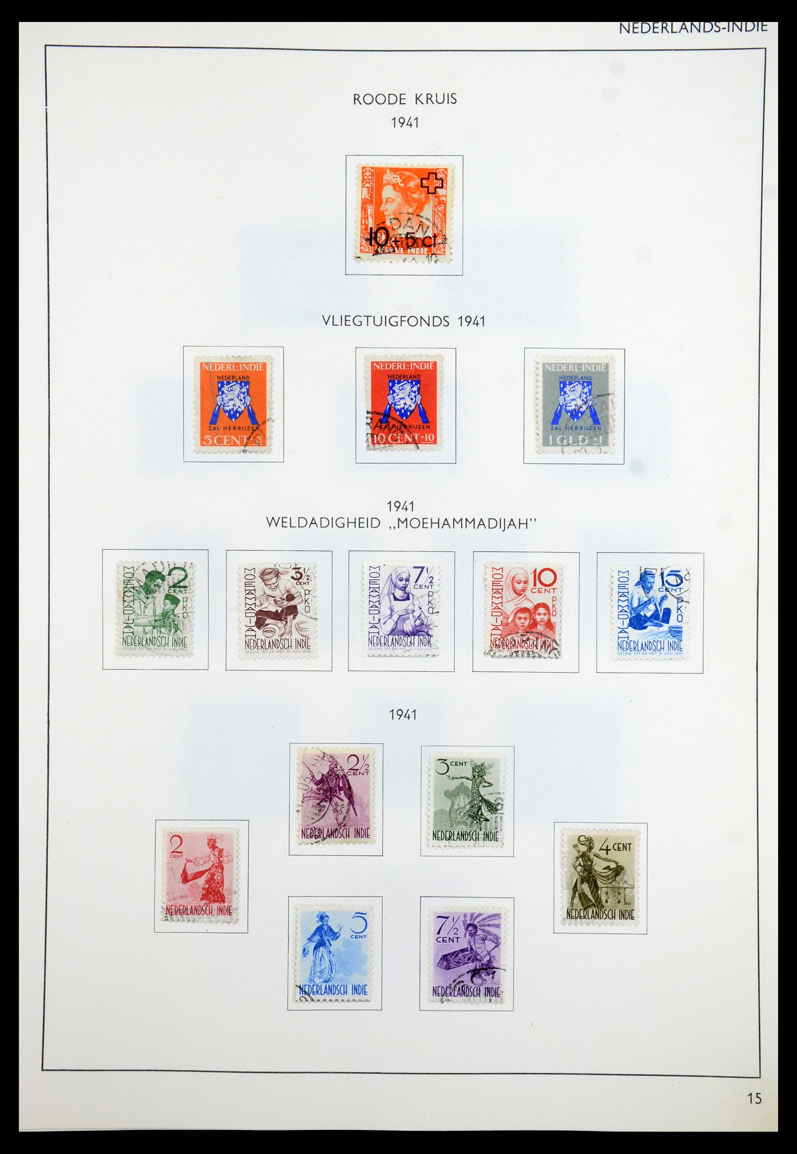 35285 015 - Stamp Collection 35285 Dutch territories 1870-1983.