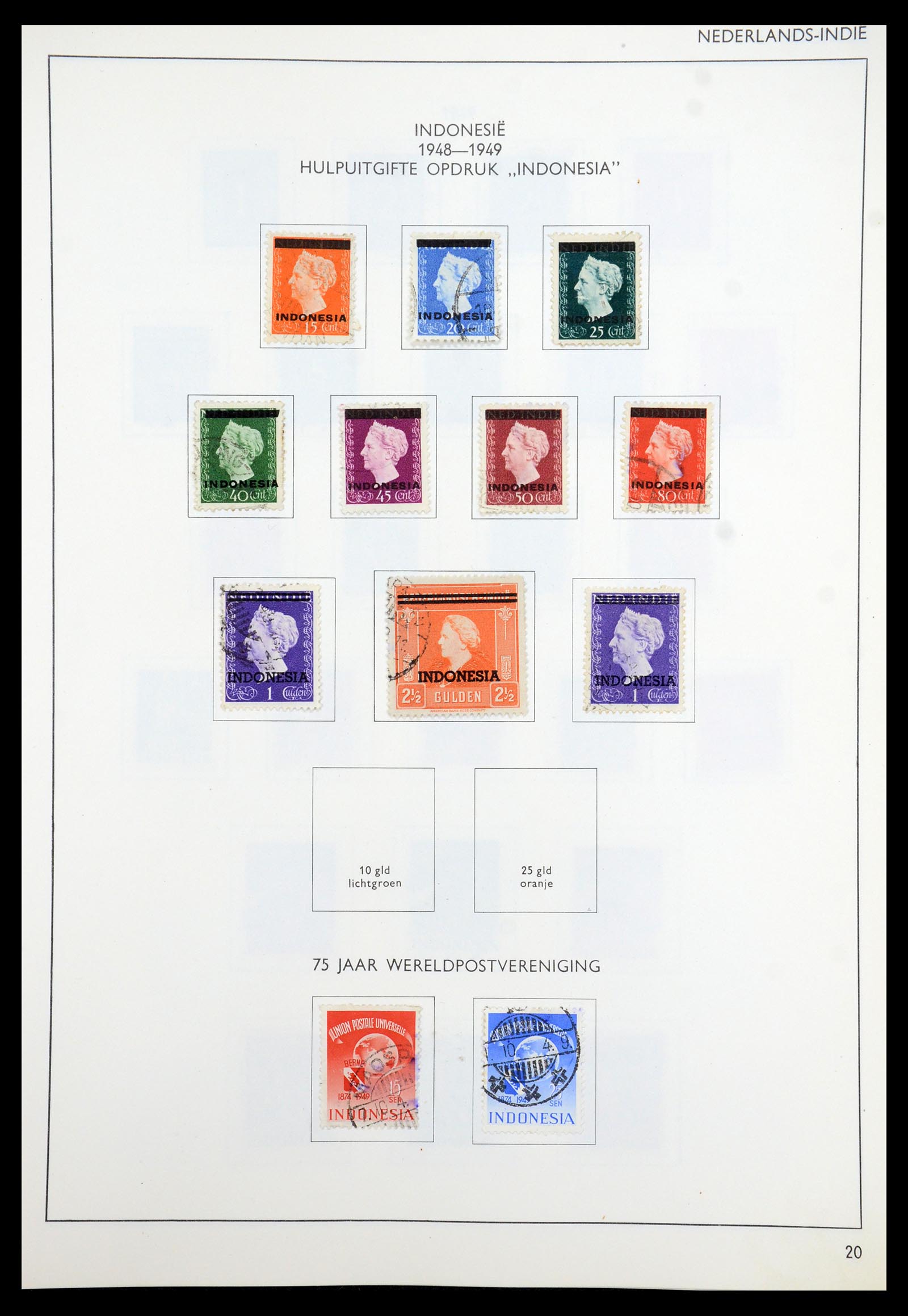 35285 020 - Postzegelverzameling 35285 Overzeese gebiedsdelen 1870-1983.
