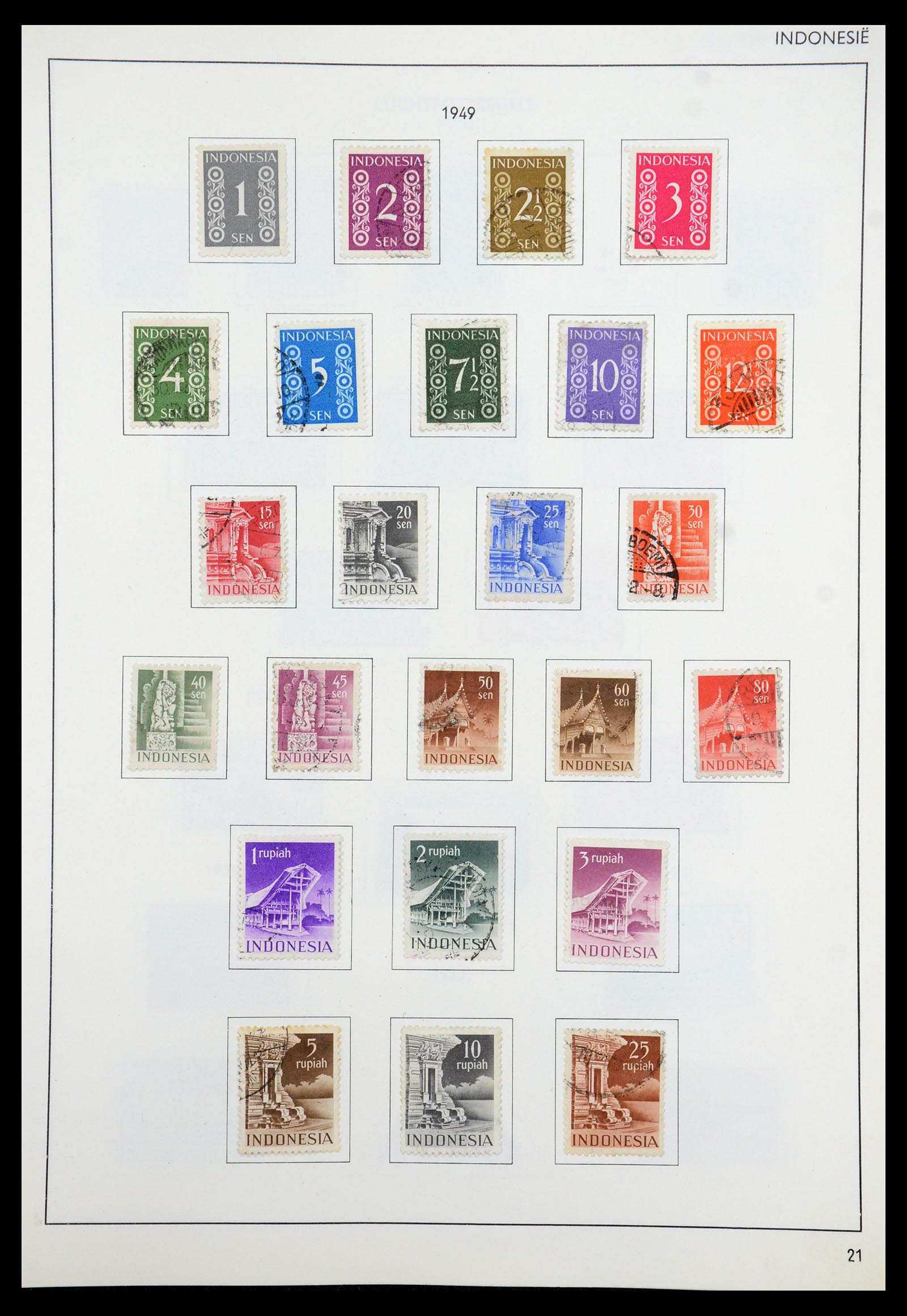 35285 021 - Stamp Collection 35285 Dutch territories 1870-1983.