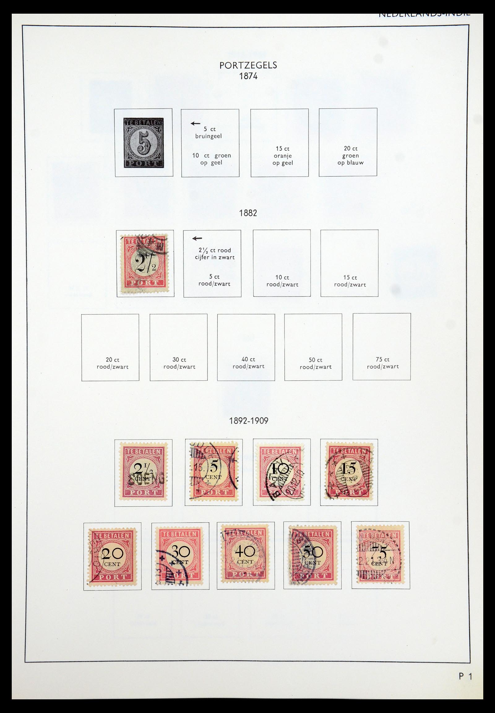 35285 023 - Stamp Collection 35285 Dutch territories 1870-1983.