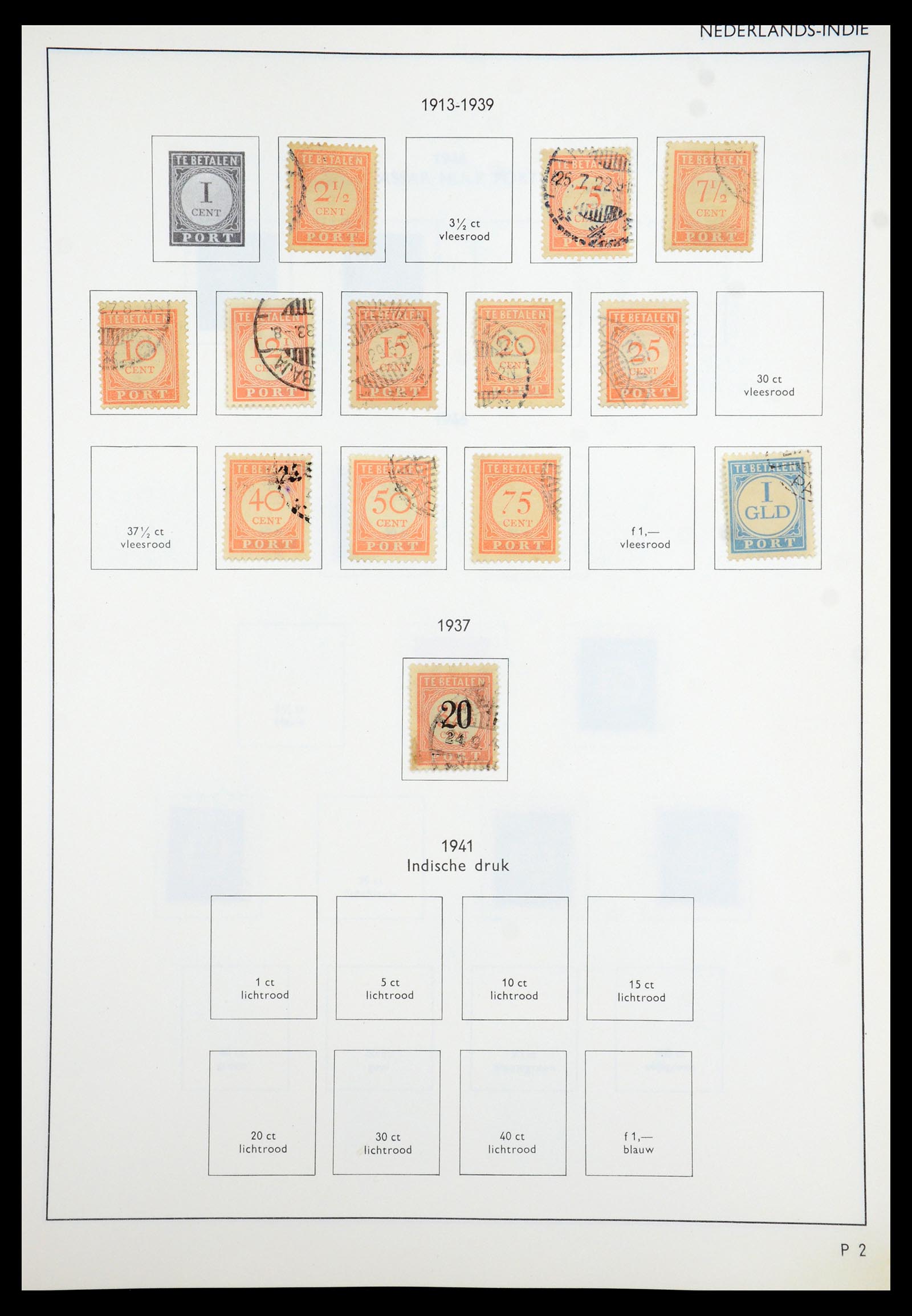 35285 024 - Stamp Collection 35285 Dutch territories 1870-1983.