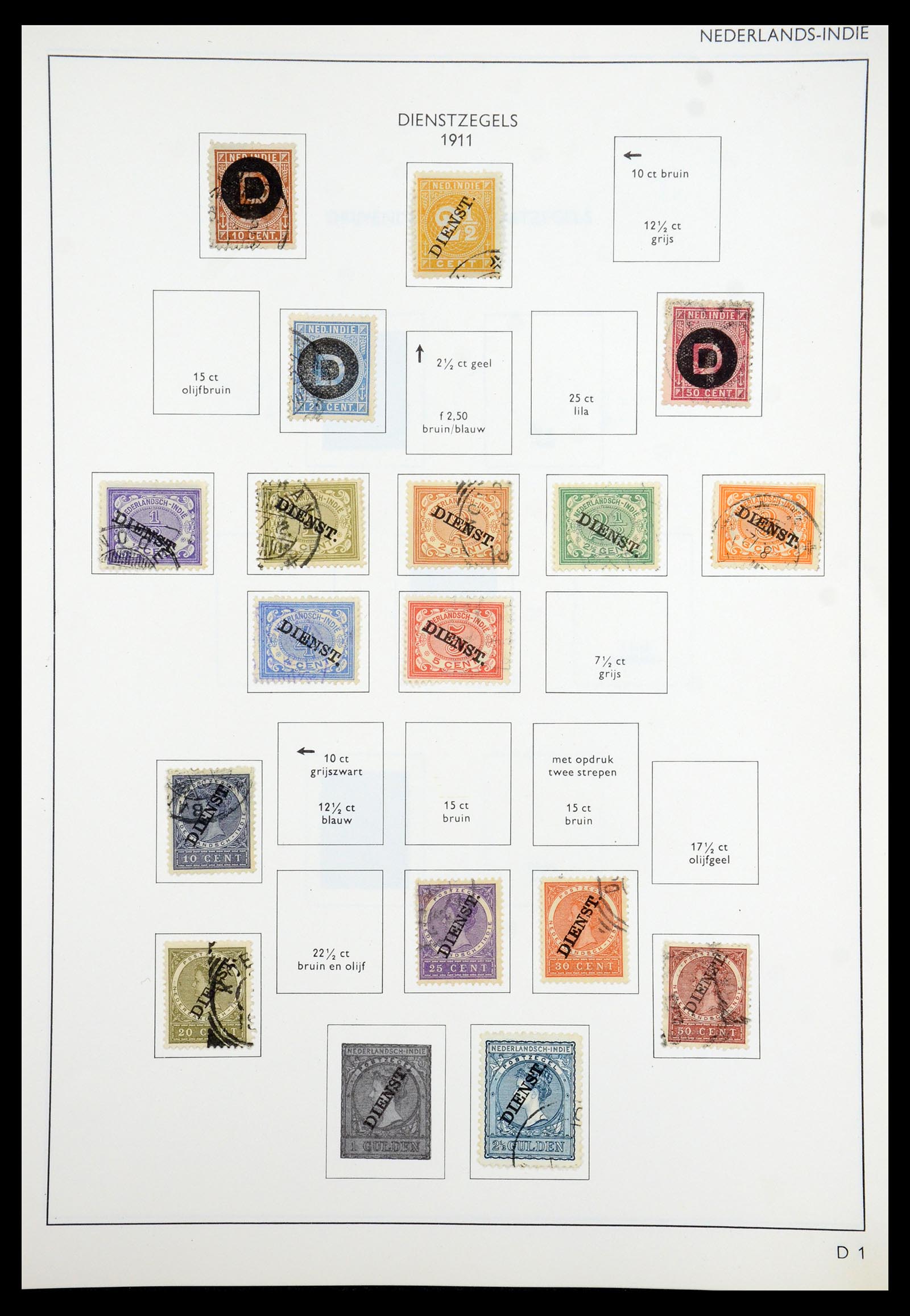 35285 026 - Stamp Collection 35285 Dutch territories 1870-1983.