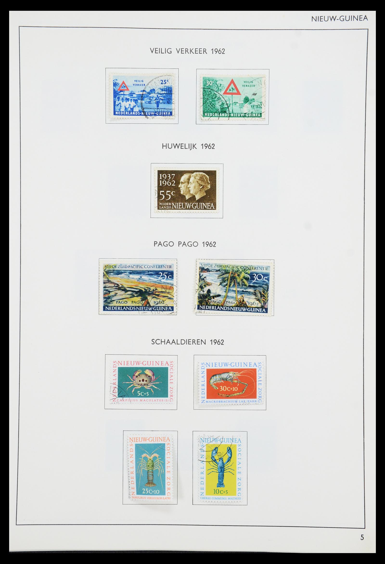 35285 031 - Stamp Collection 35285 Dutch territories 1870-1983.