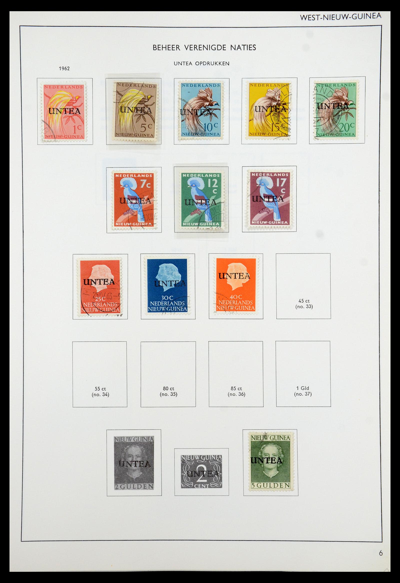 35285 032 - Stamp Collection 35285 Dutch territories 1870-1983.
