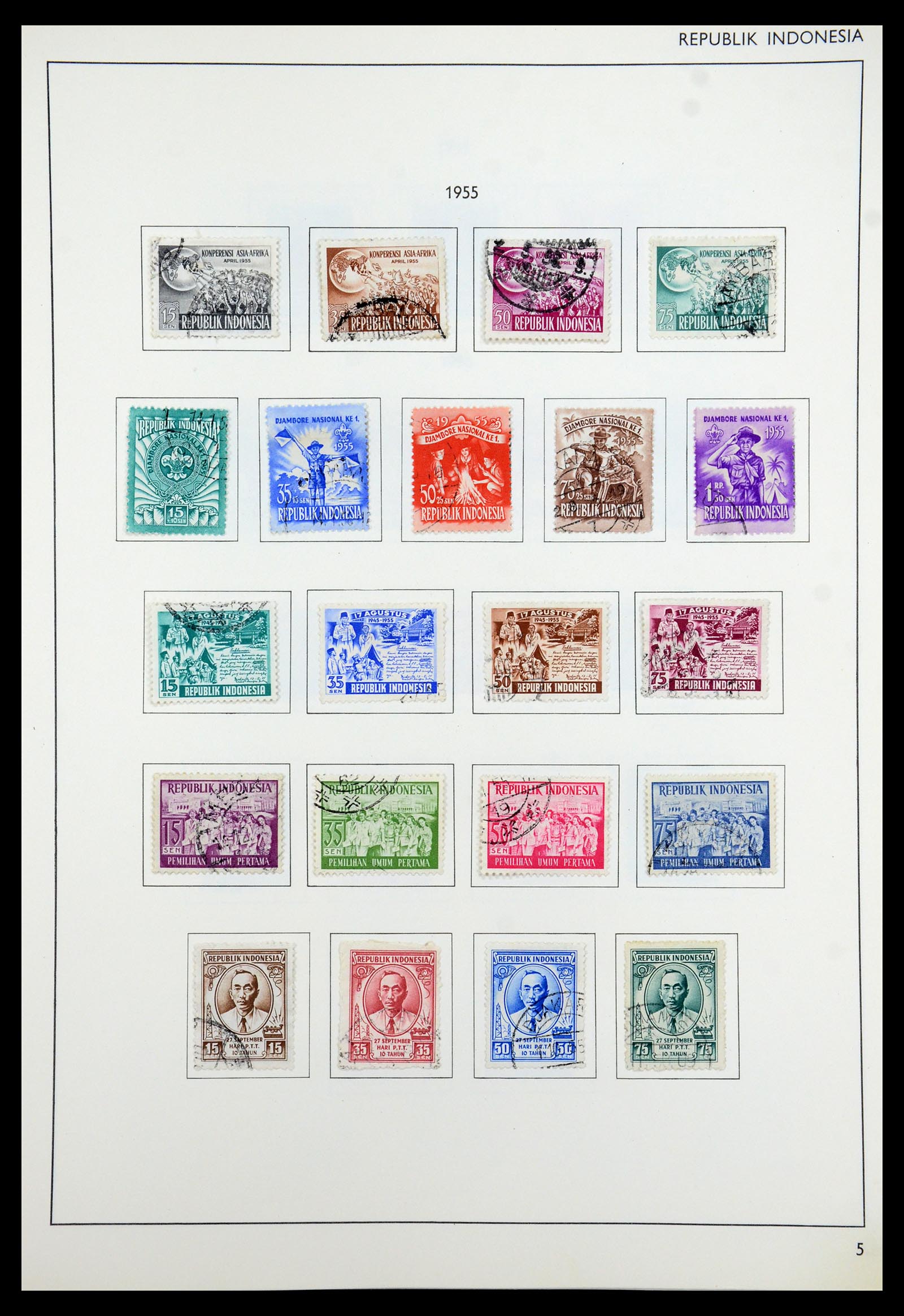 35285 038 - Stamp Collection 35285 Dutch territories 1870-1983.