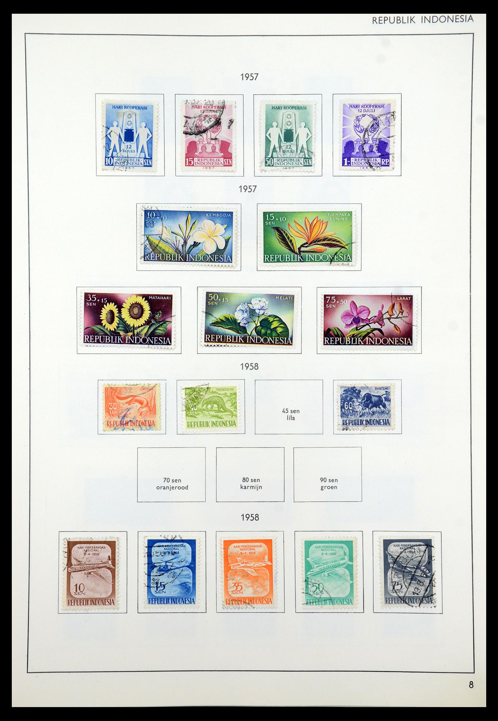 35285 041 - Stamp Collection 35285 Dutch territories 1870-1983.