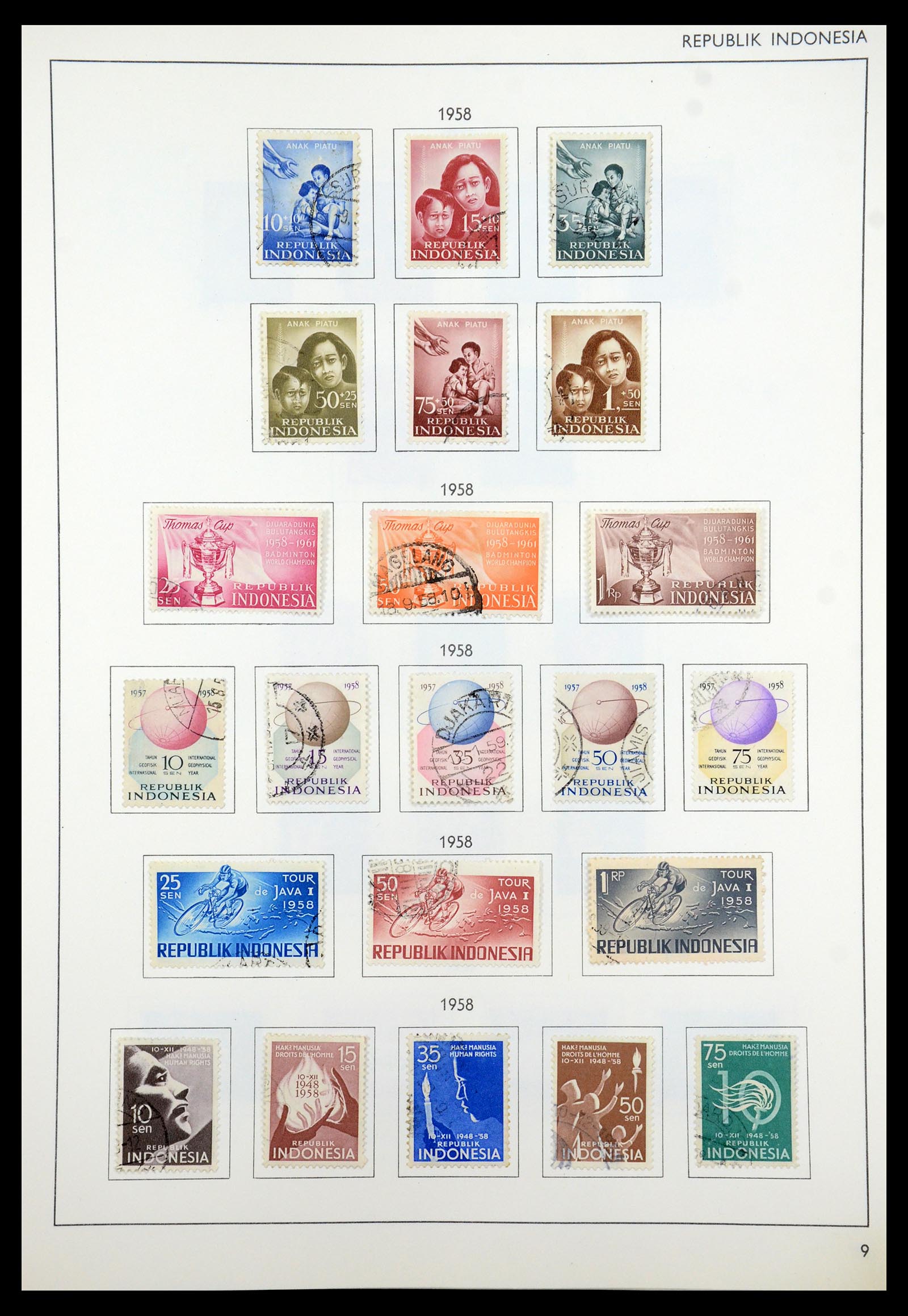 35285 042 - Postzegelverzameling 35285 Overzeese gebiedsdelen 1870-1983.