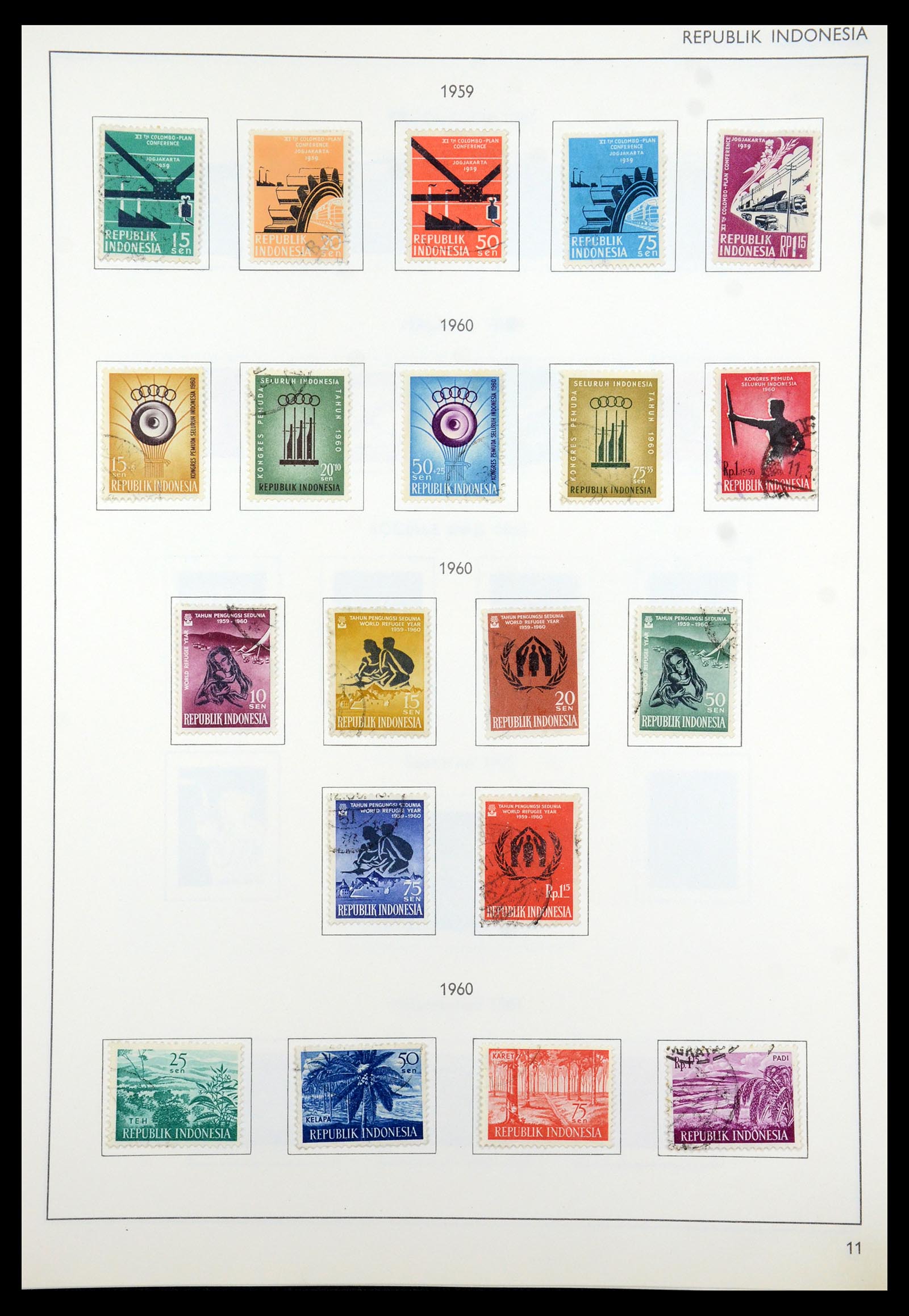 35285 044 - Postzegelverzameling 35285 Overzeese gebiedsdelen 1870-1983.