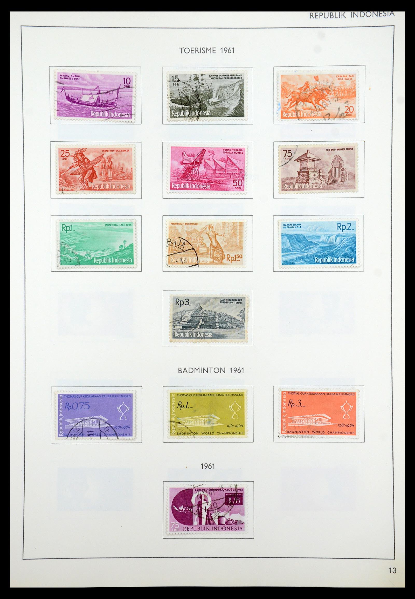 35285 046 - Stamp Collection 35285 Dutch territories 1870-1983.