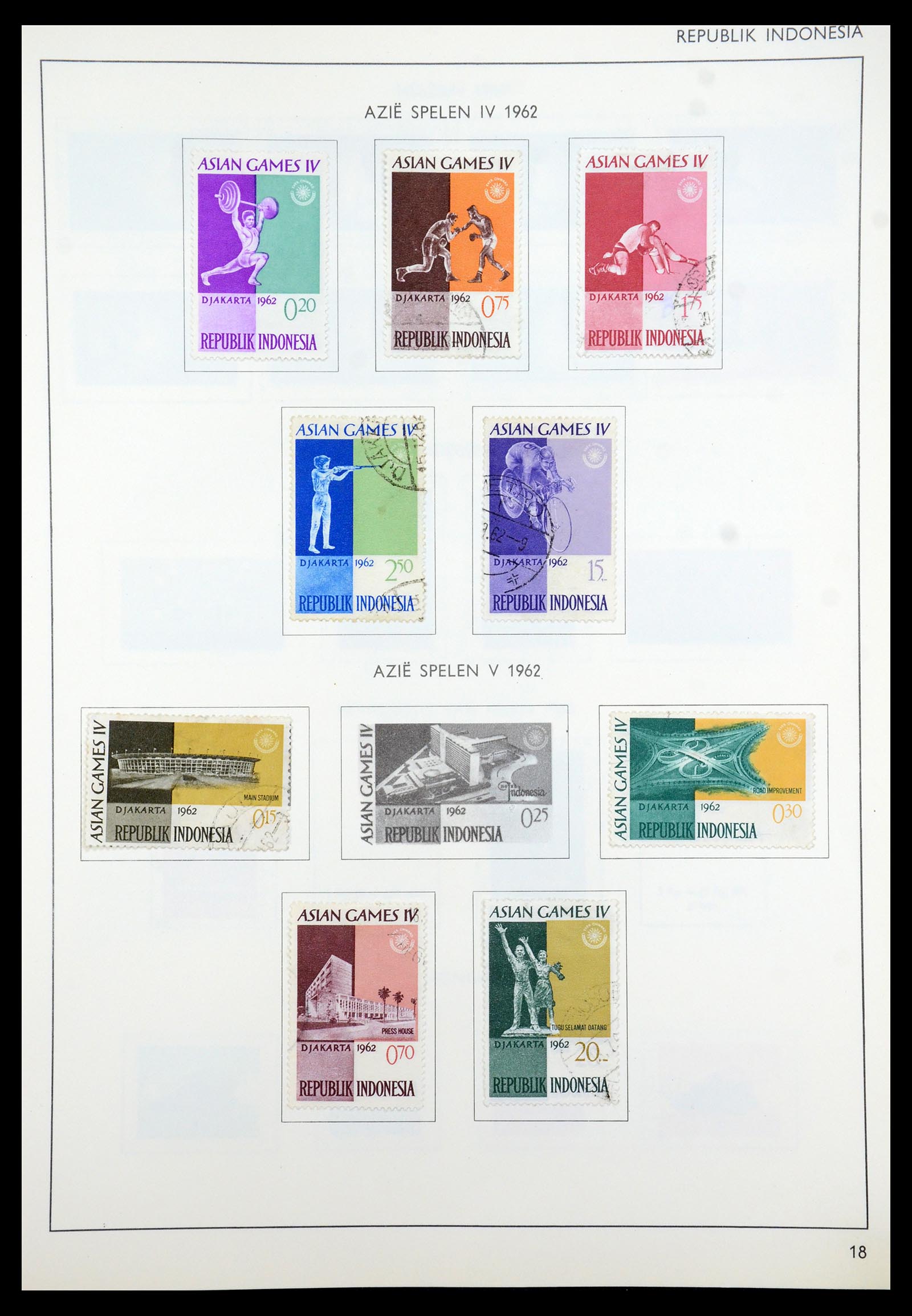35285 051 - Stamp Collection 35285 Dutch territories 1870-1983.