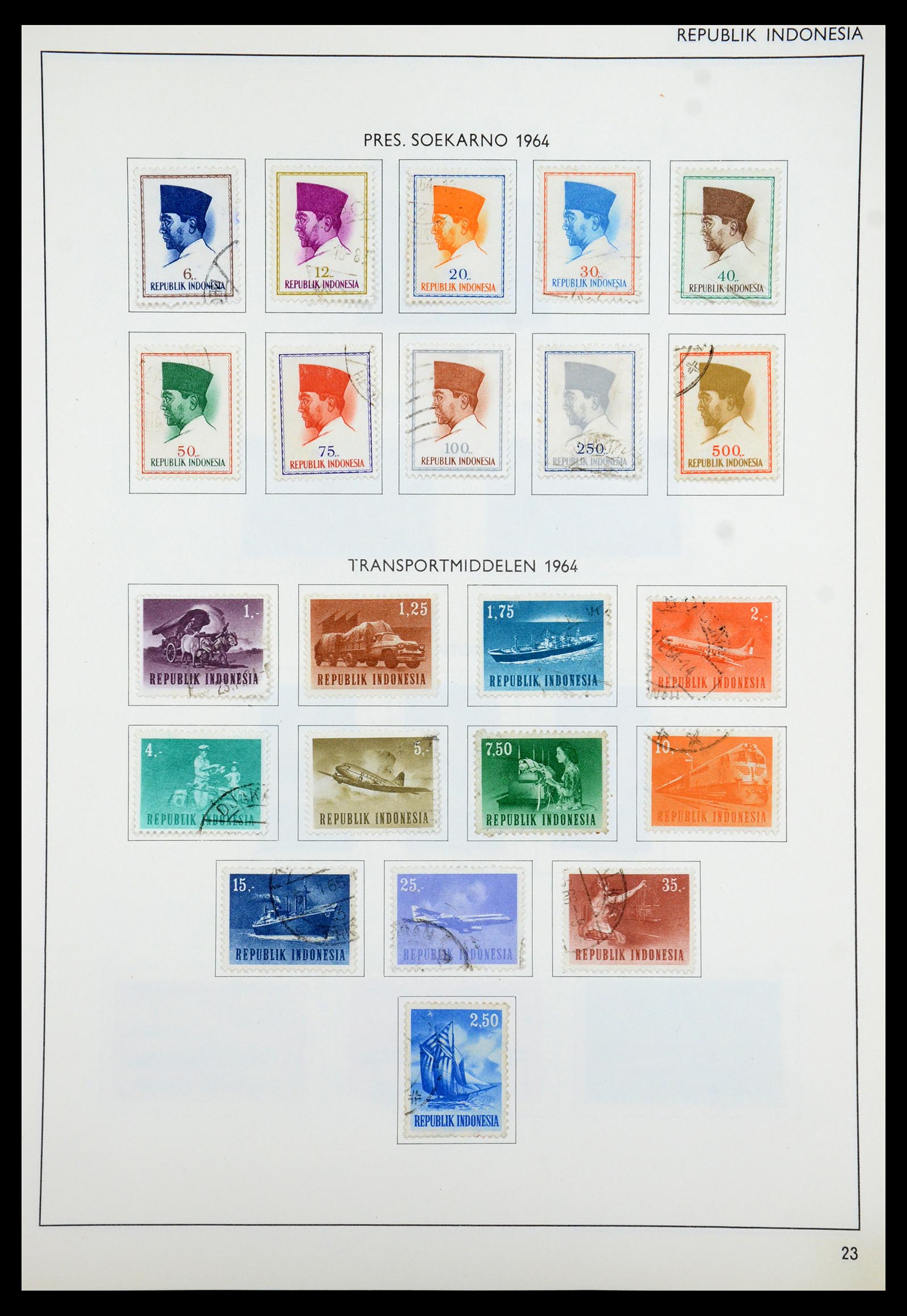 35285 056 - Stamp Collection 35285 Dutch territories 1870-1983.