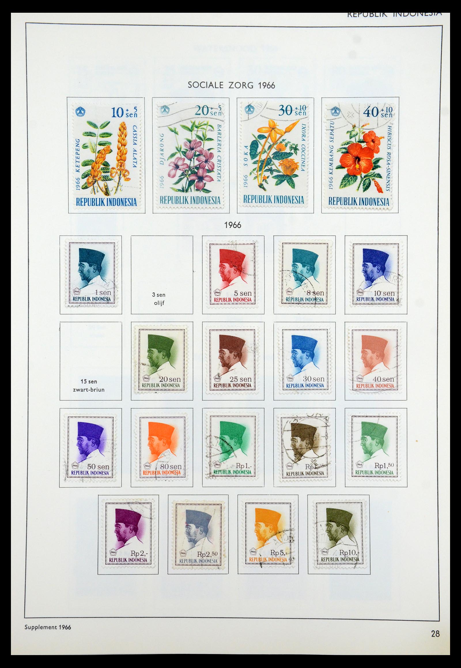 35285 061 - Stamp Collection 35285 Dutch territories 1870-1983.